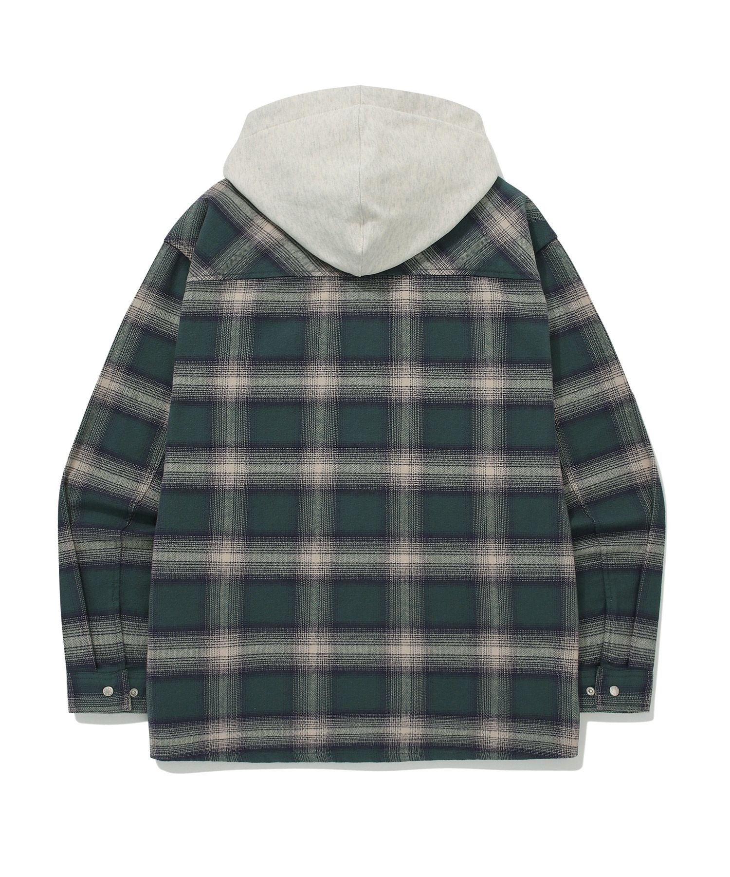 パーカー・フーディ COVERNAT Overfit Hoodie Check Shirt 4FT1222 MUSINSA | COVERNAT Overfit Hoodie Check Shirt Turquoise