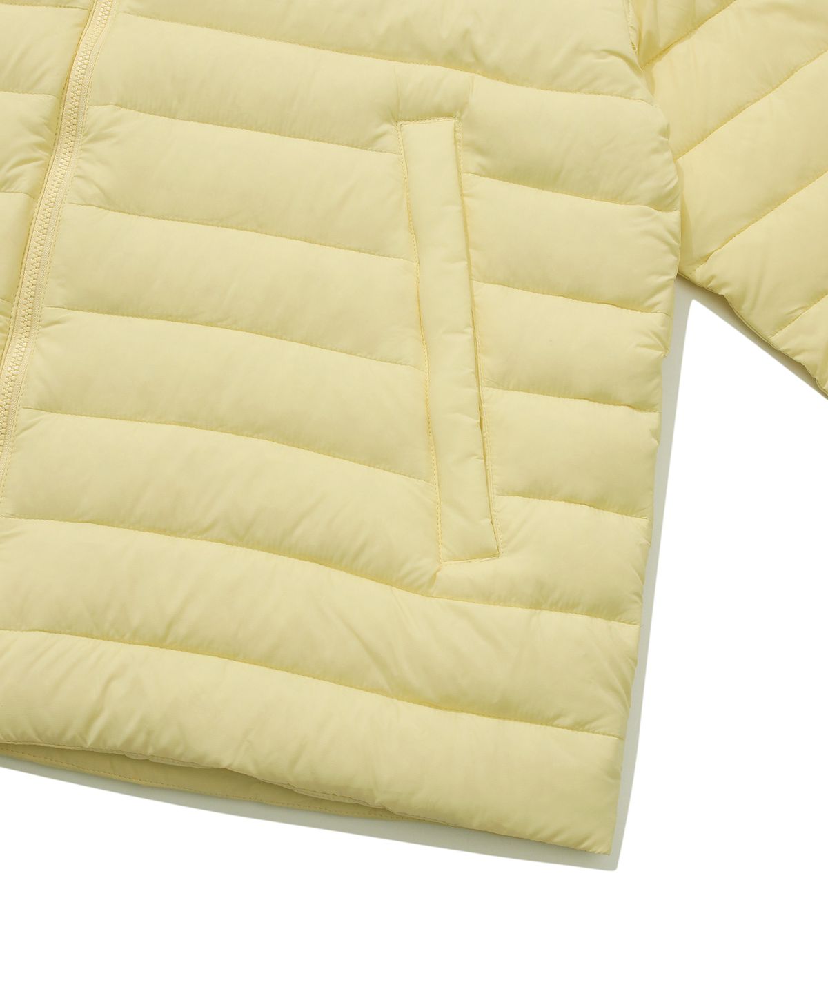 커버낫(COVERNAT) RDS 커버라이트 패커블 후디 다운 자켓 Light Yellow