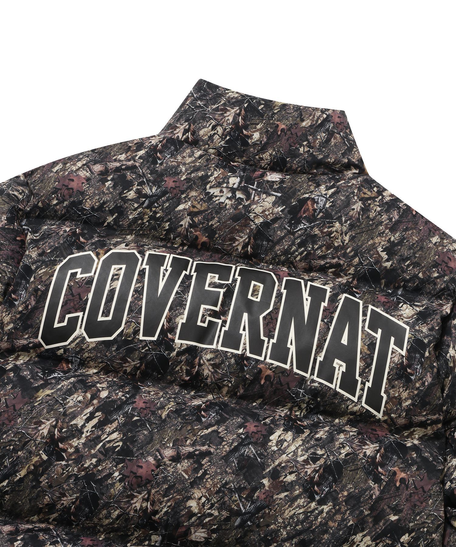 MUSINSA | COVERNAT RDS College Camo Short Puffer Multi
