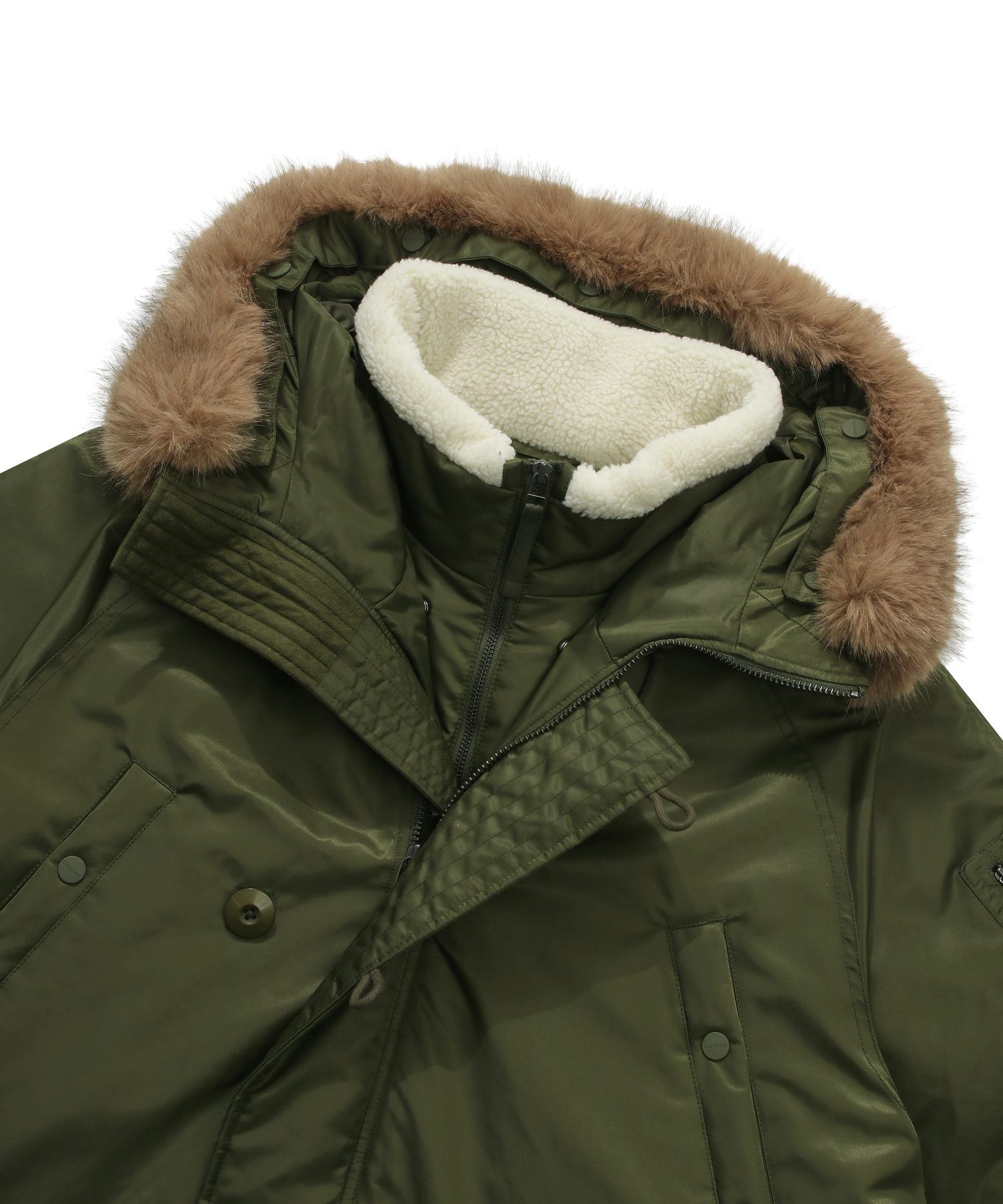 [COVERNAT]★24FW★韓国人気★RDS WOLVERINE N3B DOWN PARKA MUSINSA公式 | COVERNAT RDS Wolverine N3B Down Parka Khaki