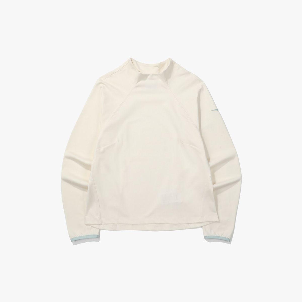 디아도라(diadora) 스테이 웜 긴팔 티셔츠 우먼 IVORY