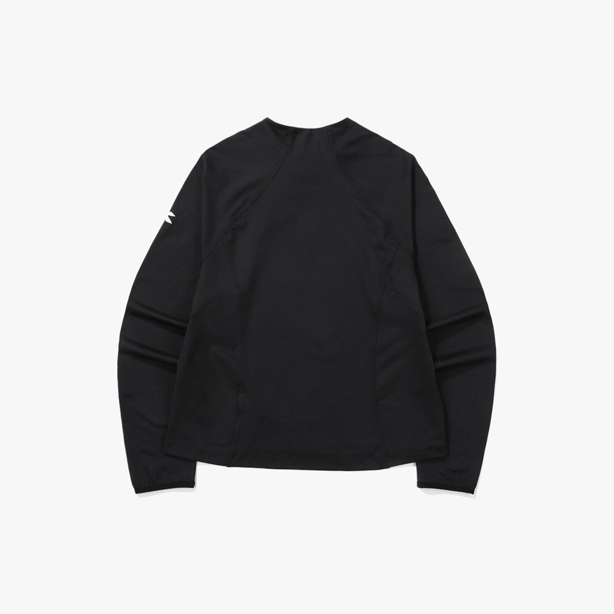 디아도라(diadora) 스테이 웜 긴팔 티셔츠 우먼 BLACK