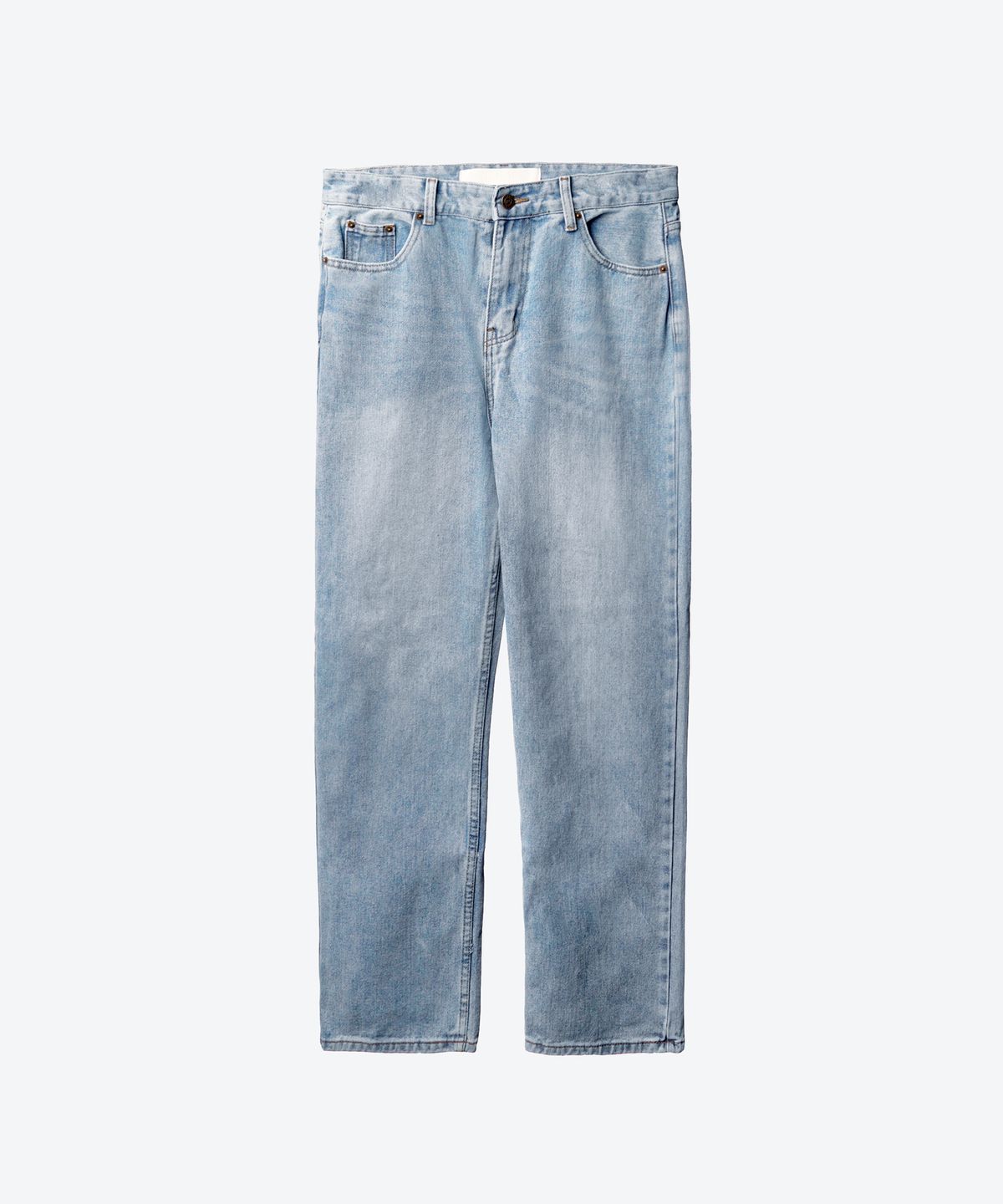 언티지(UNTAGE) 와이드 데님 팬츠[Light Blue(UNISEX)]_UTD-FP01