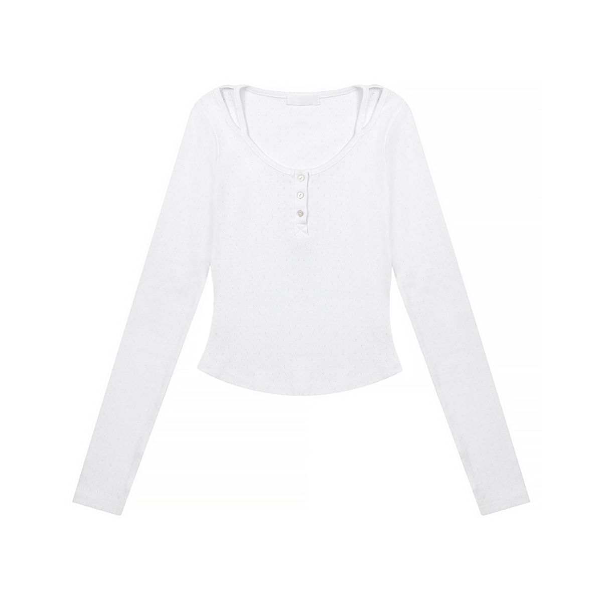 서울리(SEOULI) MELROSE 3BUTTON SLIT TOP [3 COLORS]