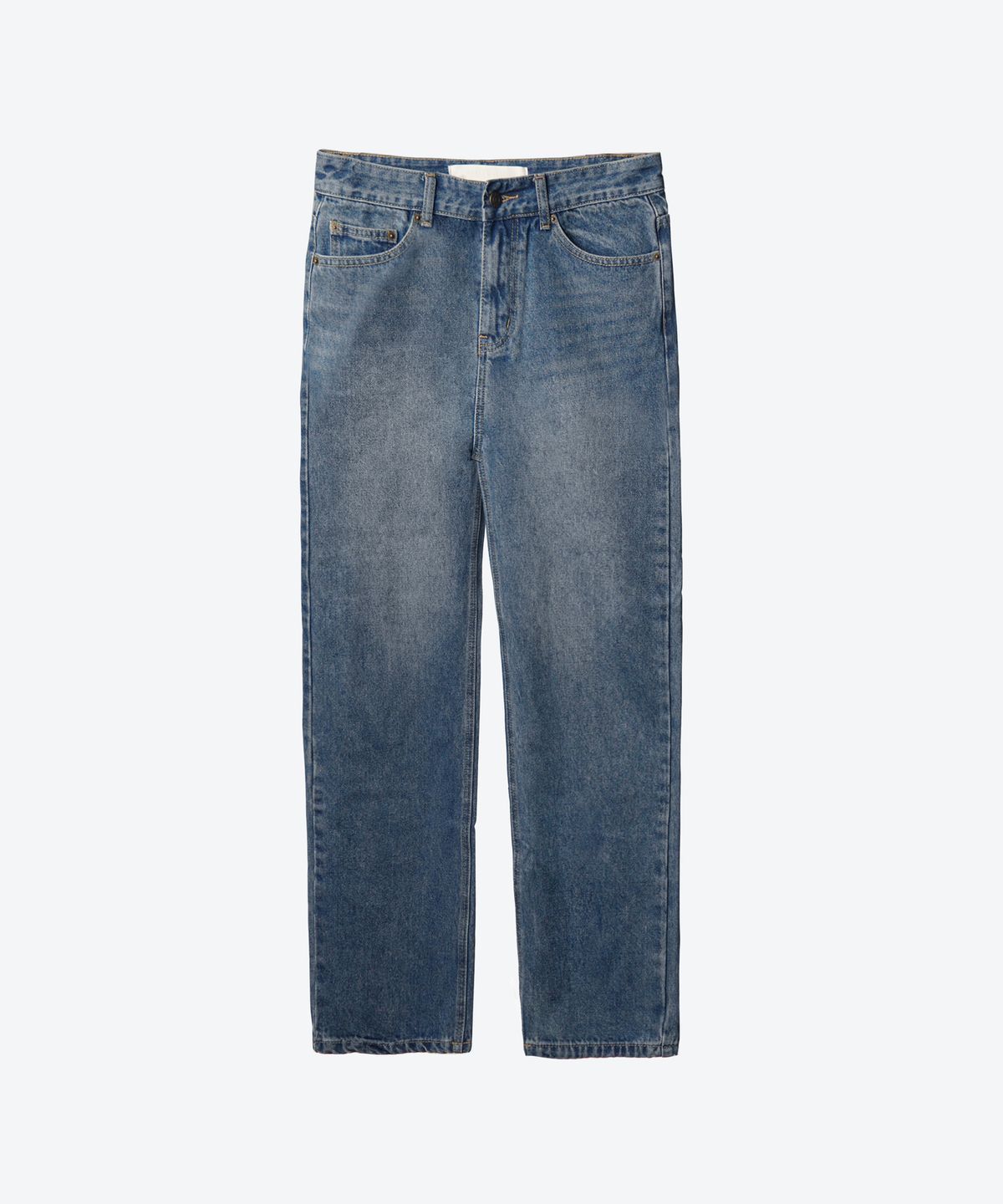 언티지(UNTAGE) 와이드 데님 팬츠[Blue(UNISEX)]_UTD-FP02