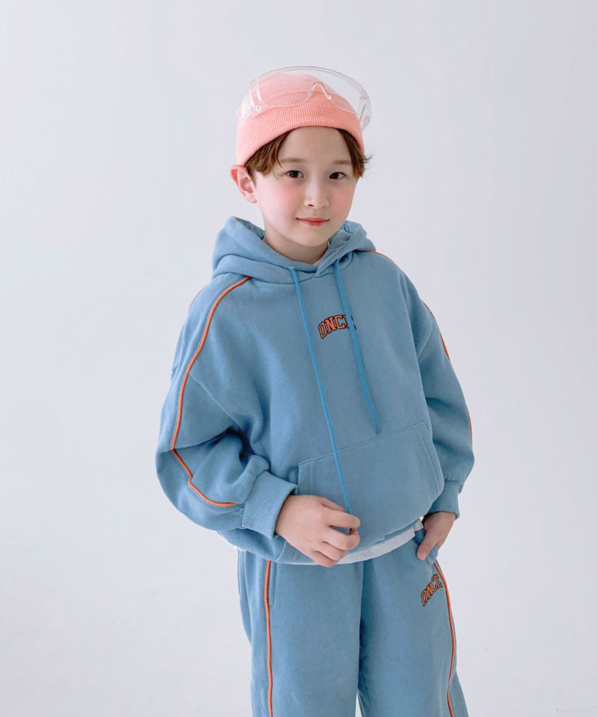 베리클로젯(BERRYCLOSET) [기모] 원스 트랙 후드