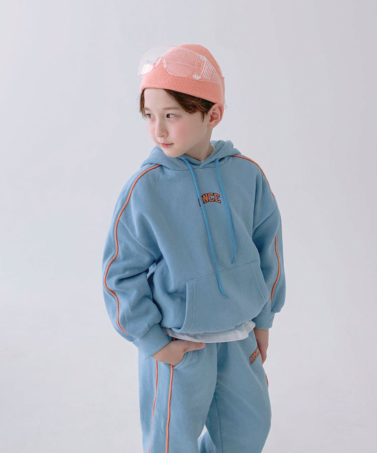 베리클로젯(BERRYCLOSET) [기모] 원스 트랙 후드