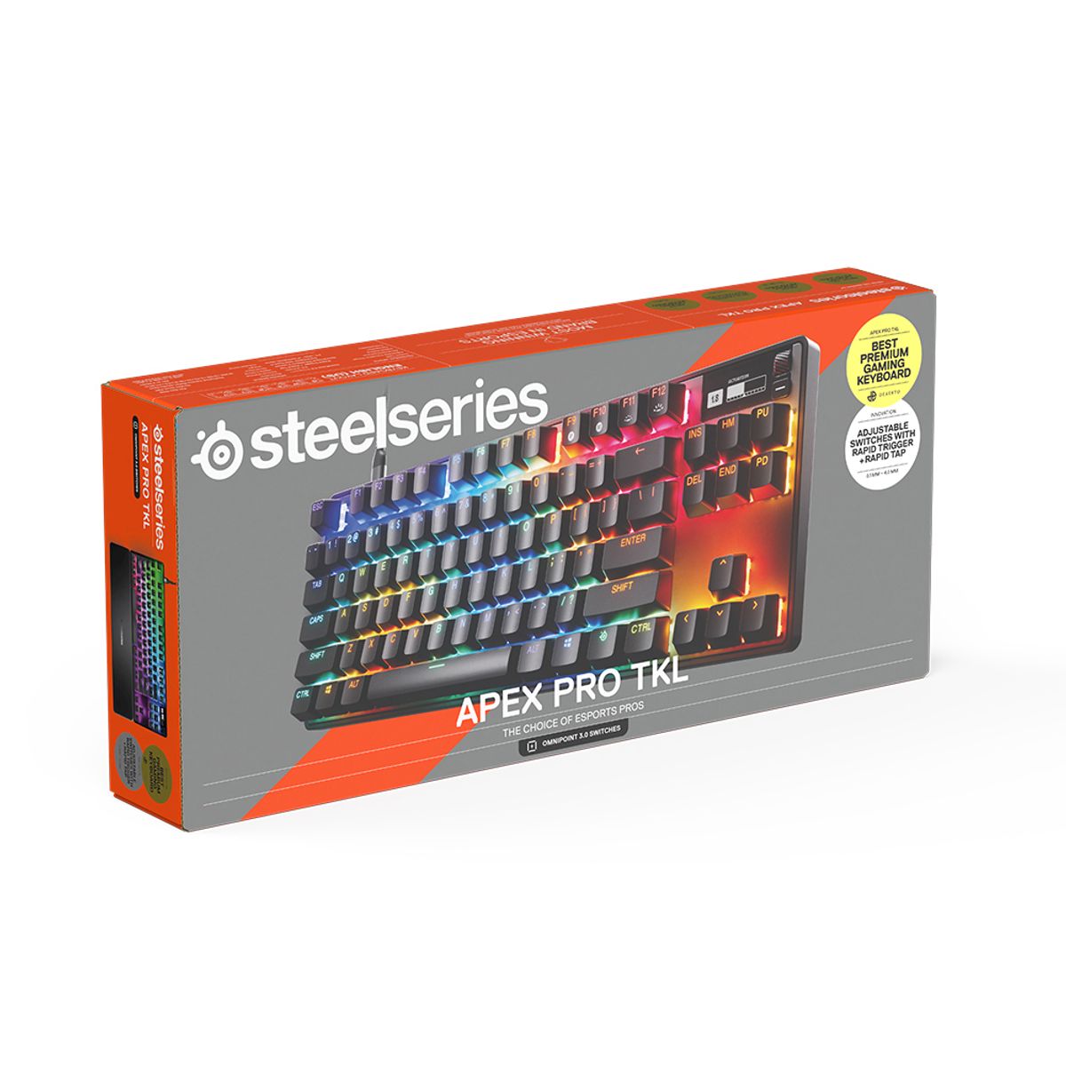 스틸시리즈(STEEL SERIES) Apex Pro TKL Gen 3 US 자석축 기계식 게이밍 키보드