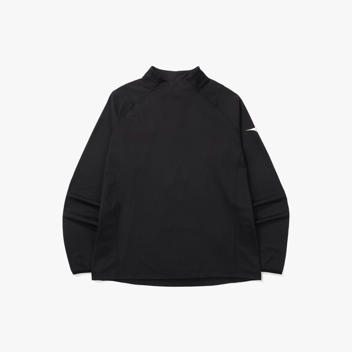 디아도라(diadora) 스테이 웜 긴팔티셔츠 BLACK