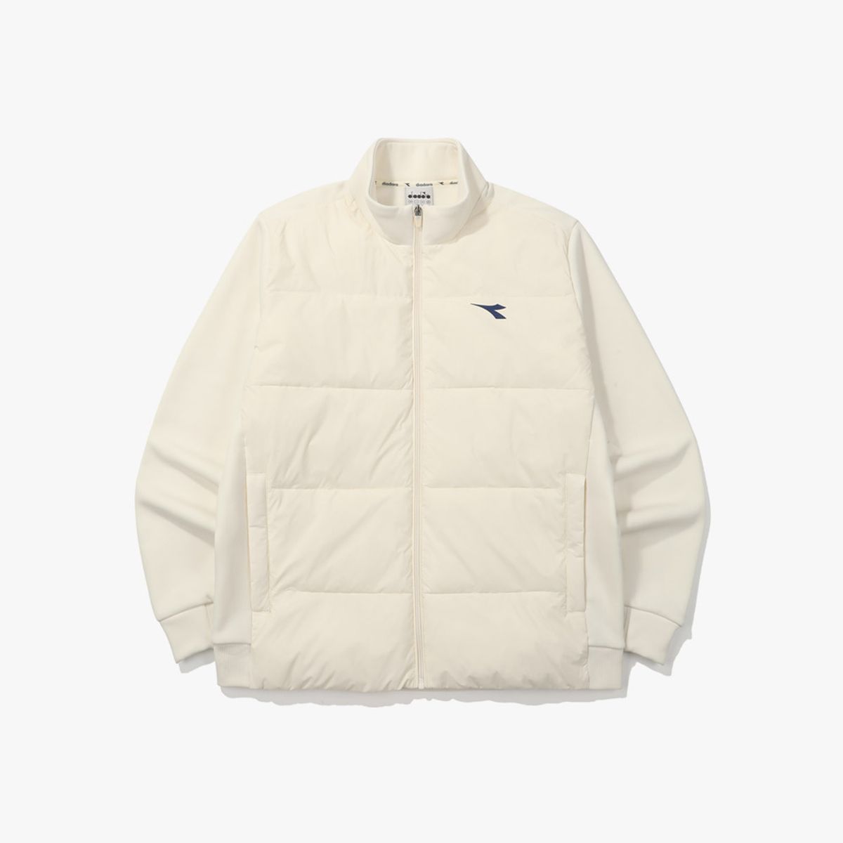 디아도라(diadora) 무브 웜 하이브리드 패딩 자켓 IVORY