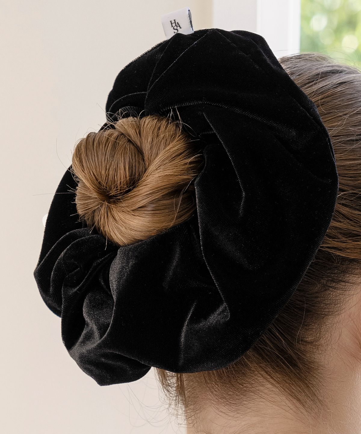 하스(HAS) HDM006 Classic velvet big scrunchie