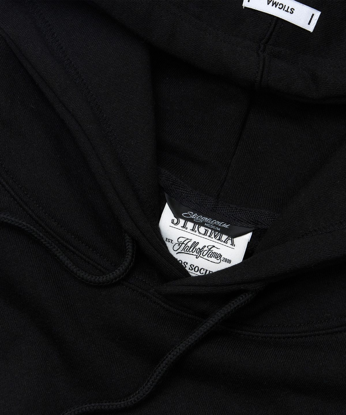 스티그마(STIGMA) Praying Oversized Hoodie Black