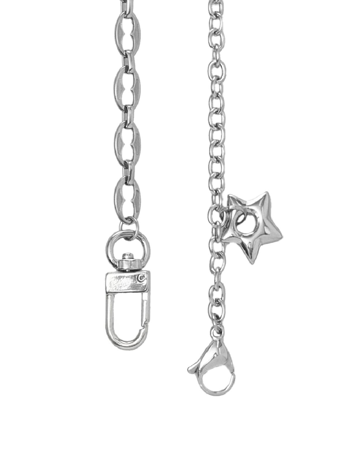 무음(MUWM) 실버 참 체인 세트 Silver Charm Chain Set