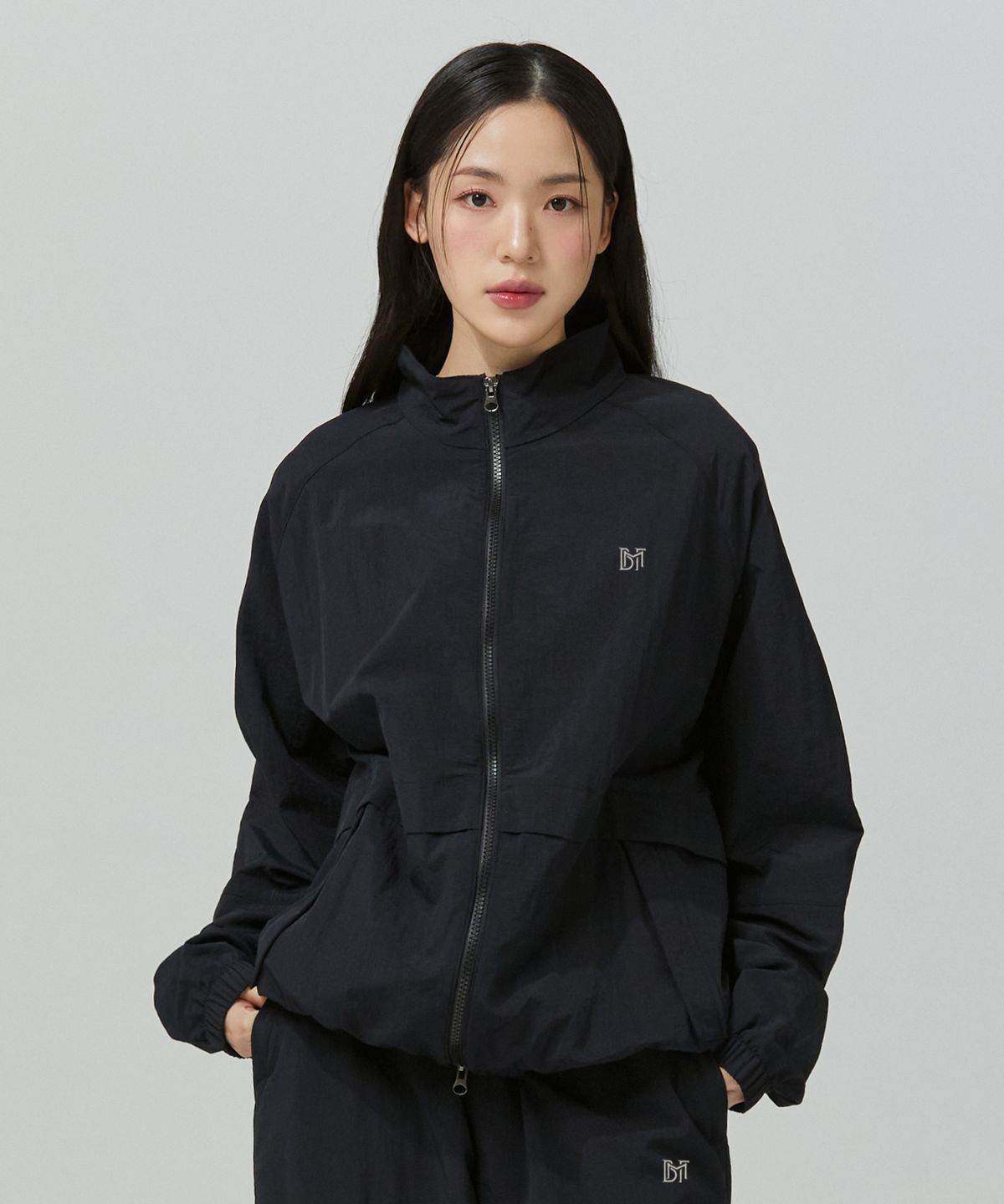 블랙몬스터핏(BLACK MONSTER FIT) 타스란 윈드 브레이커 자켓 (2color)/ BM231130-1