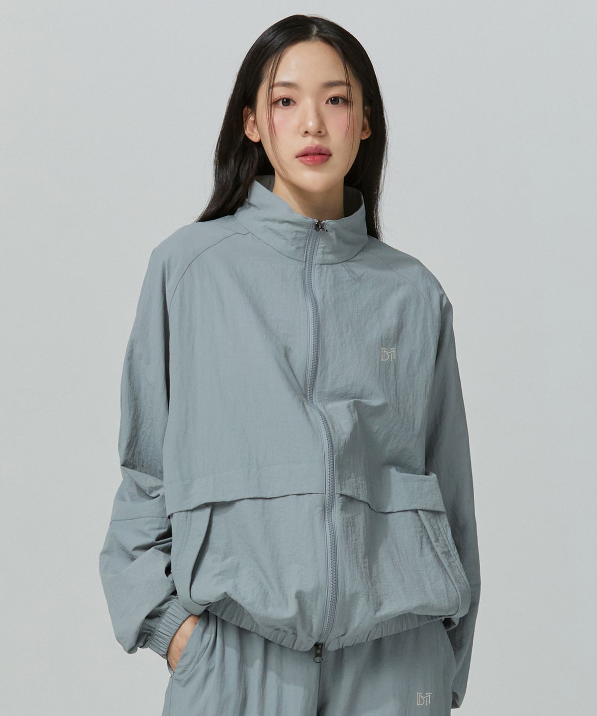 블랙몬스터핏(BLACK MONSTER FIT) 타스란 윈드 브레이커 자켓 (2color)/ BM231130-1