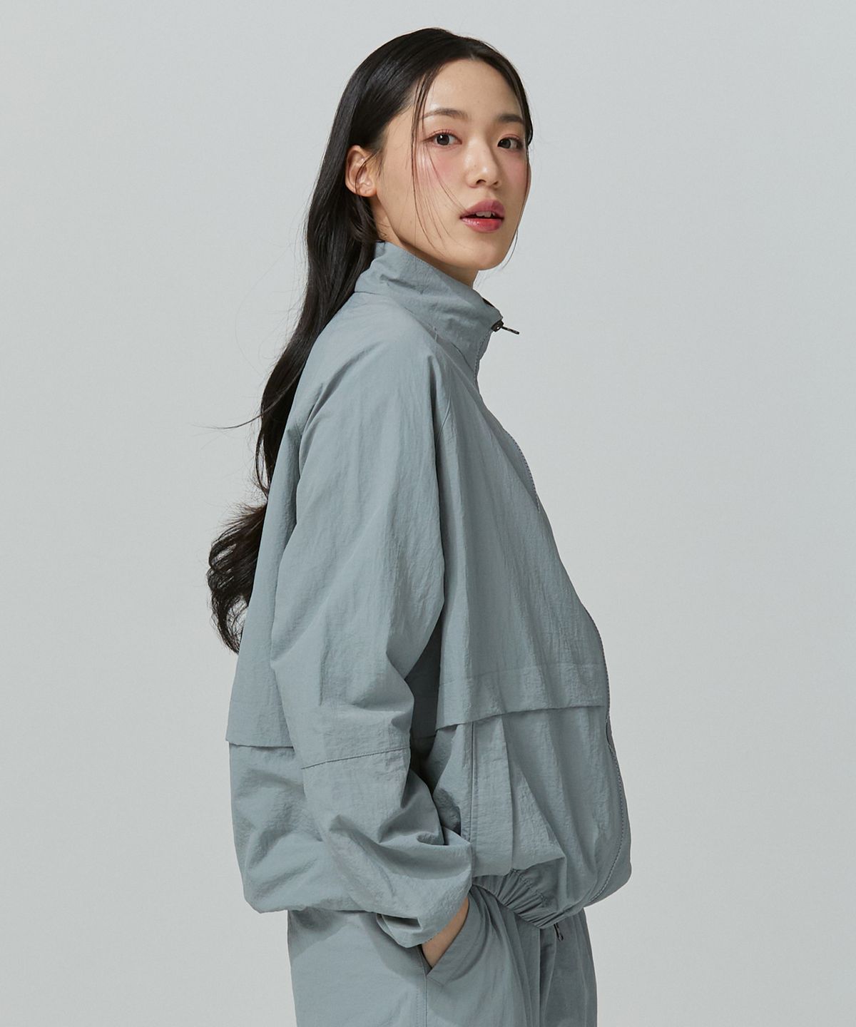 블랙몬스터핏(BLACK MONSTER FIT) 타스란 윈드 브레이커 자켓 (2color)/ BM231130-1