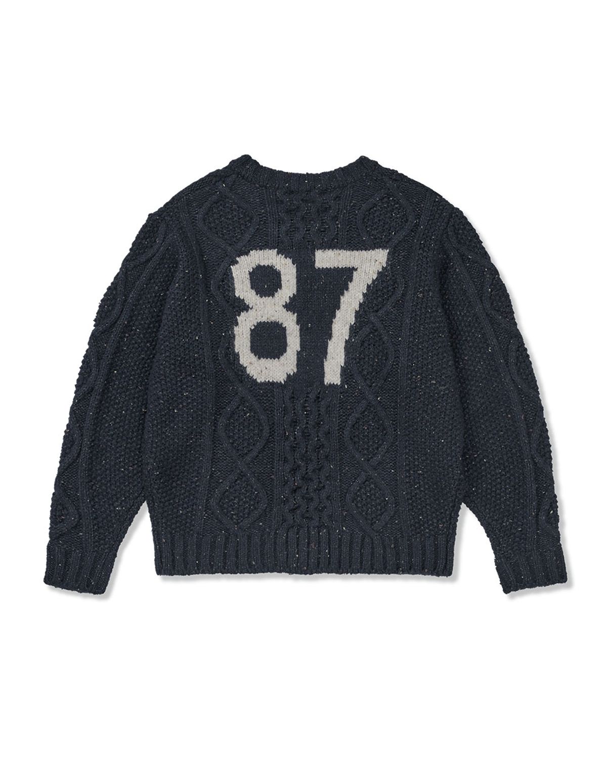 엠엠엘지(MMLG) [Mmlg] 87 FISHERMAN KNIT (NAVY)