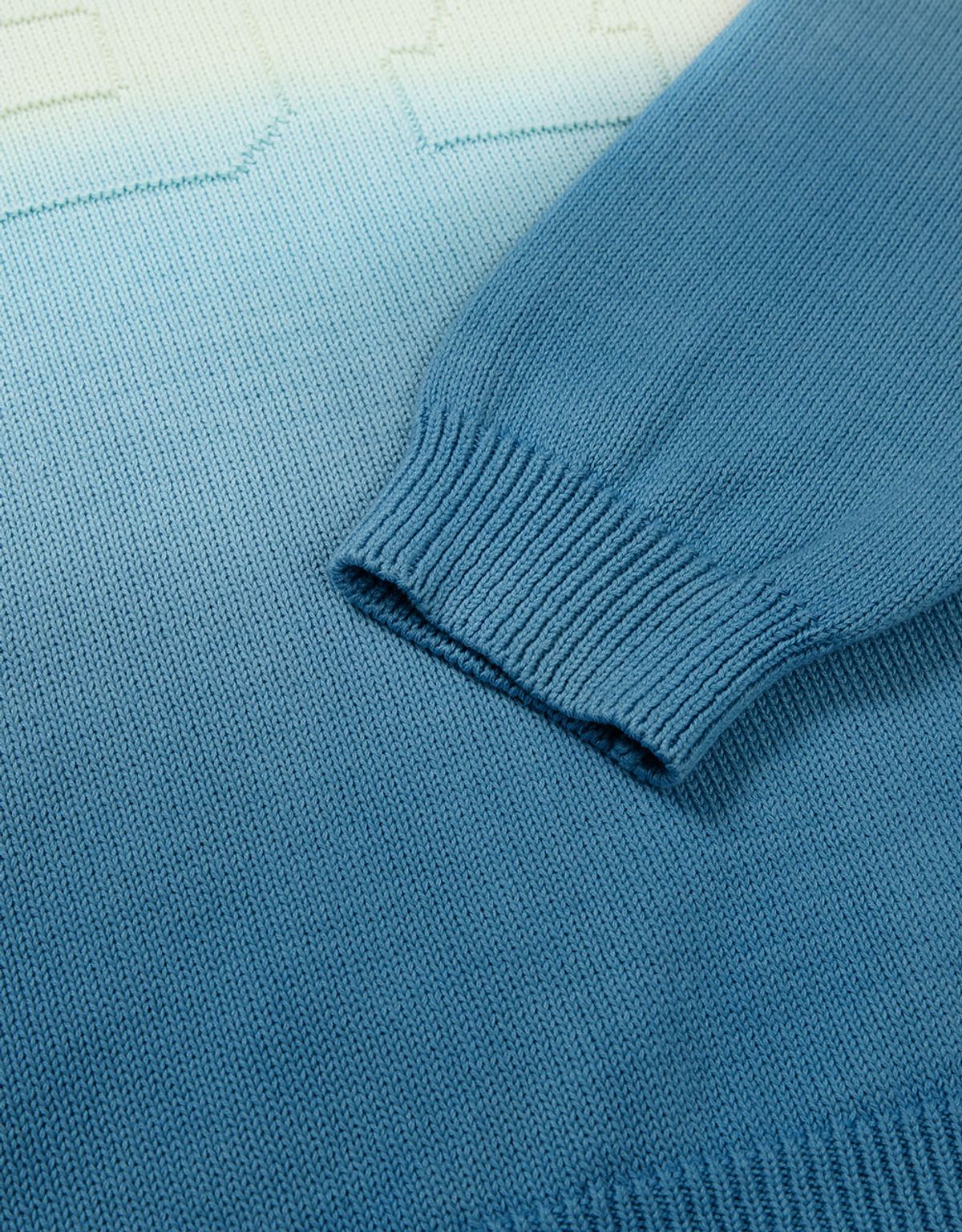 엠엠엘지(MMLG) [Mmlg] TONE WASHING KNIT (BLUE)