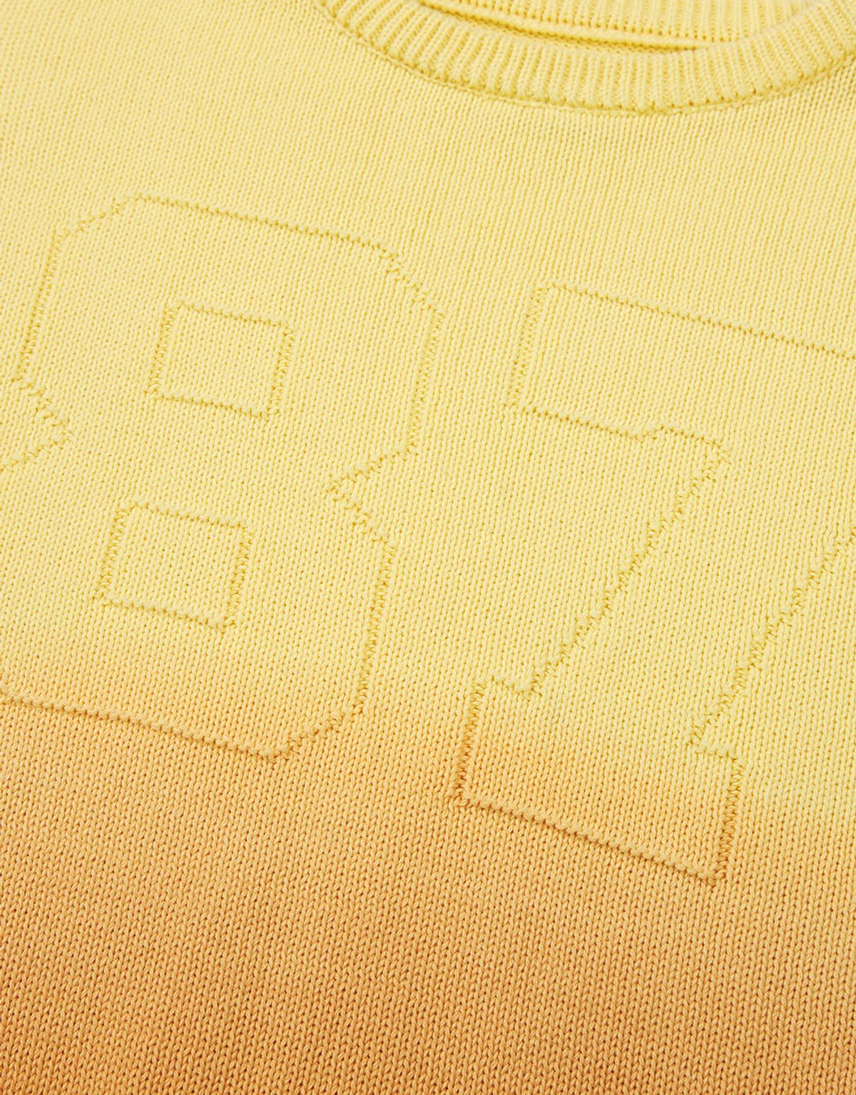 엠엠엘지(MMLG) [Mmlg] TONE WASHING KNIT (YELLOW)