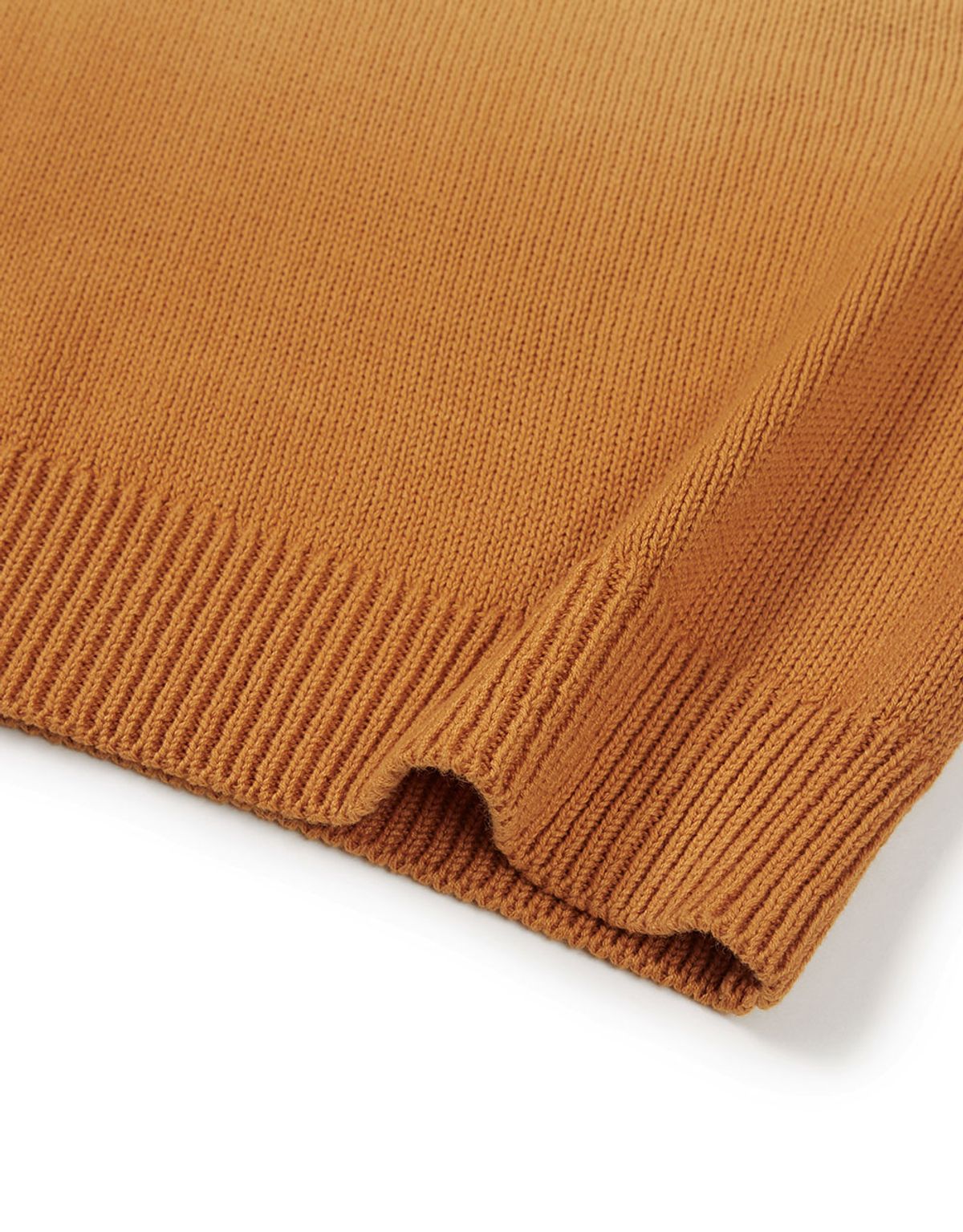 엠엠엘지(MMLG) [Mmlg] TONE WASHING KNIT (YELLOW)
