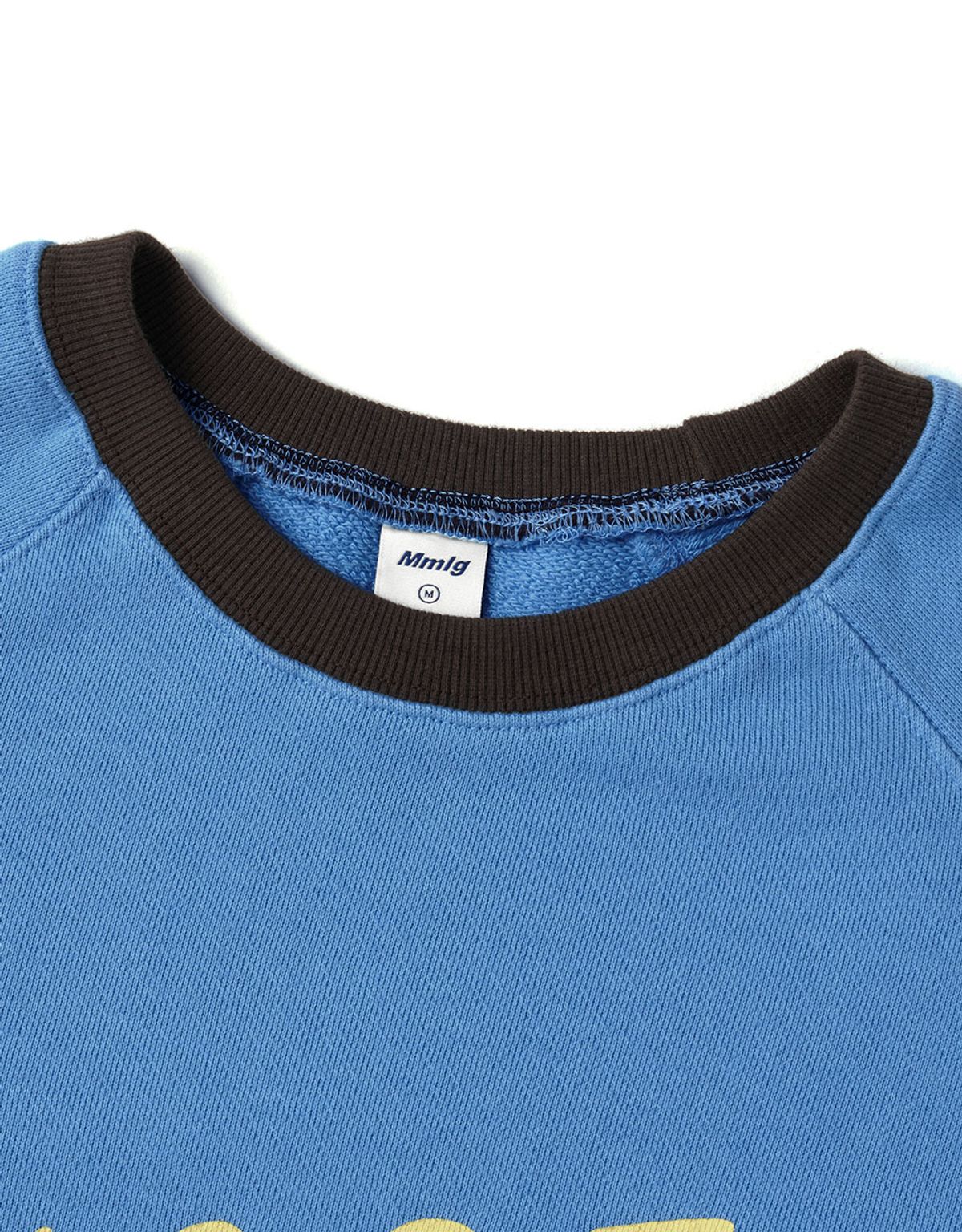 엠엠엘지(MMLG) [Mmlg] CLUB SWEAT (BLUE LAKE / WOODY BROWN)