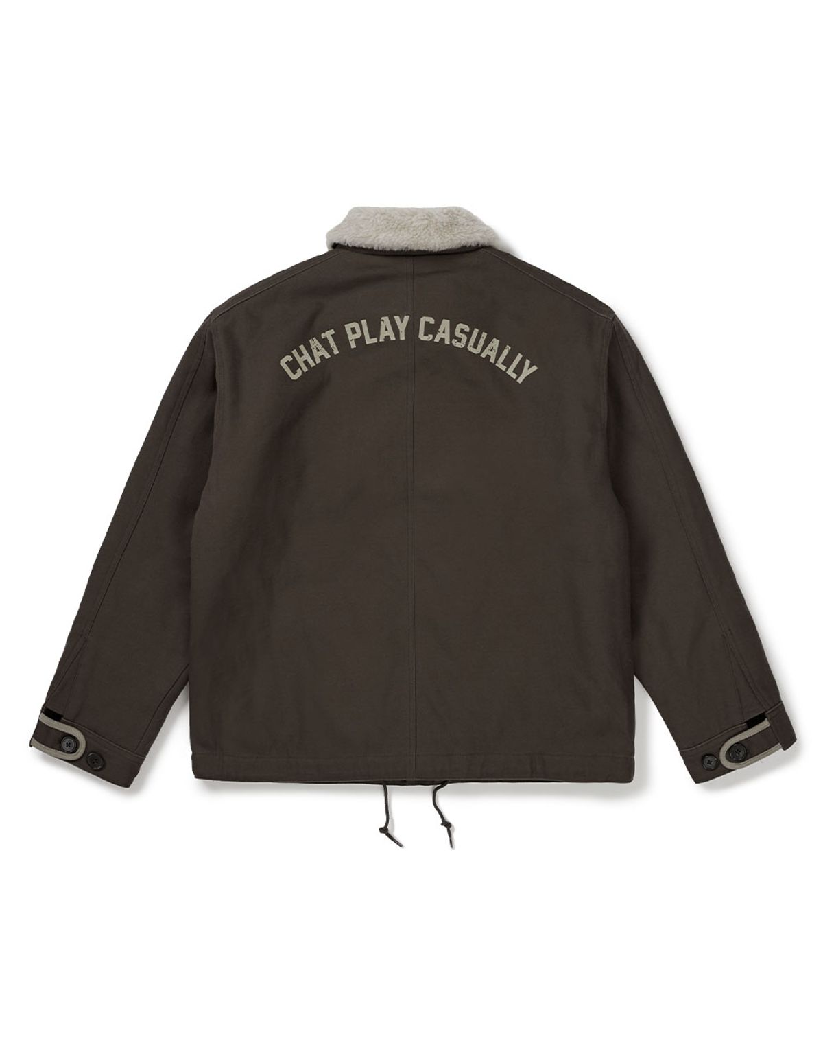 엠엠엘지(MMLG) [Mmlg] CPC POCKET DECK JACKET (BROWN)