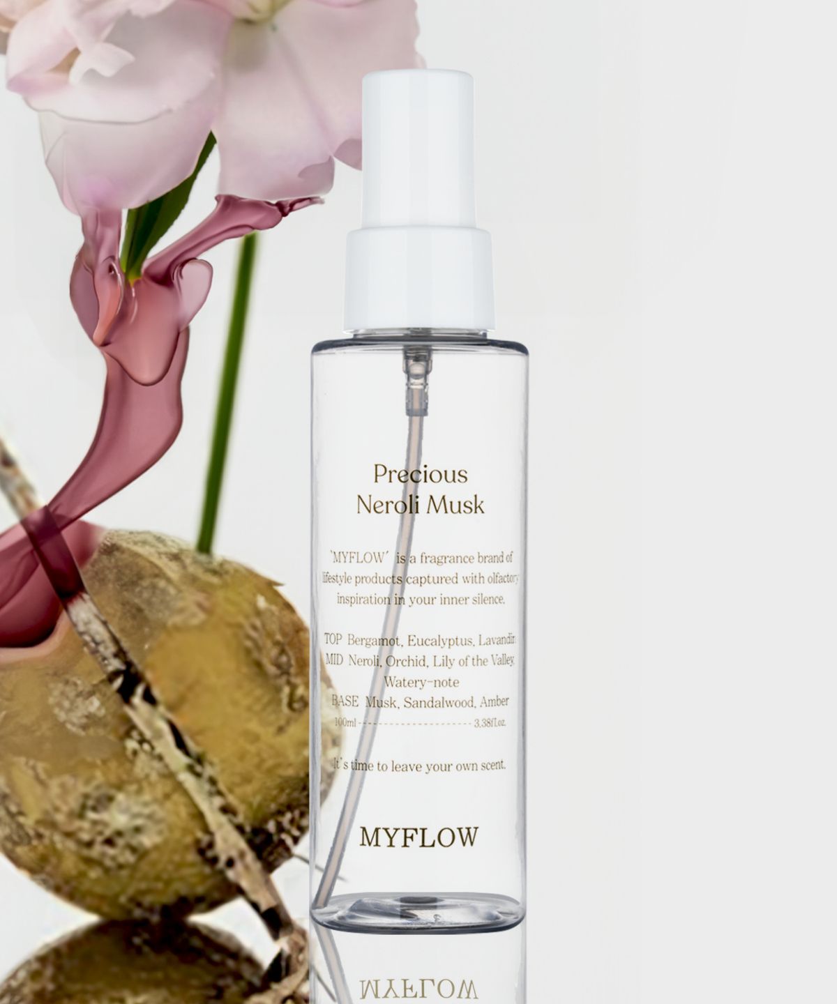 팔랩(PALAP) [팔랩 X 마이플로우] 드레스퍼퓸 프레셔스 네롤리 머스크 100ml_MFHEXDP02