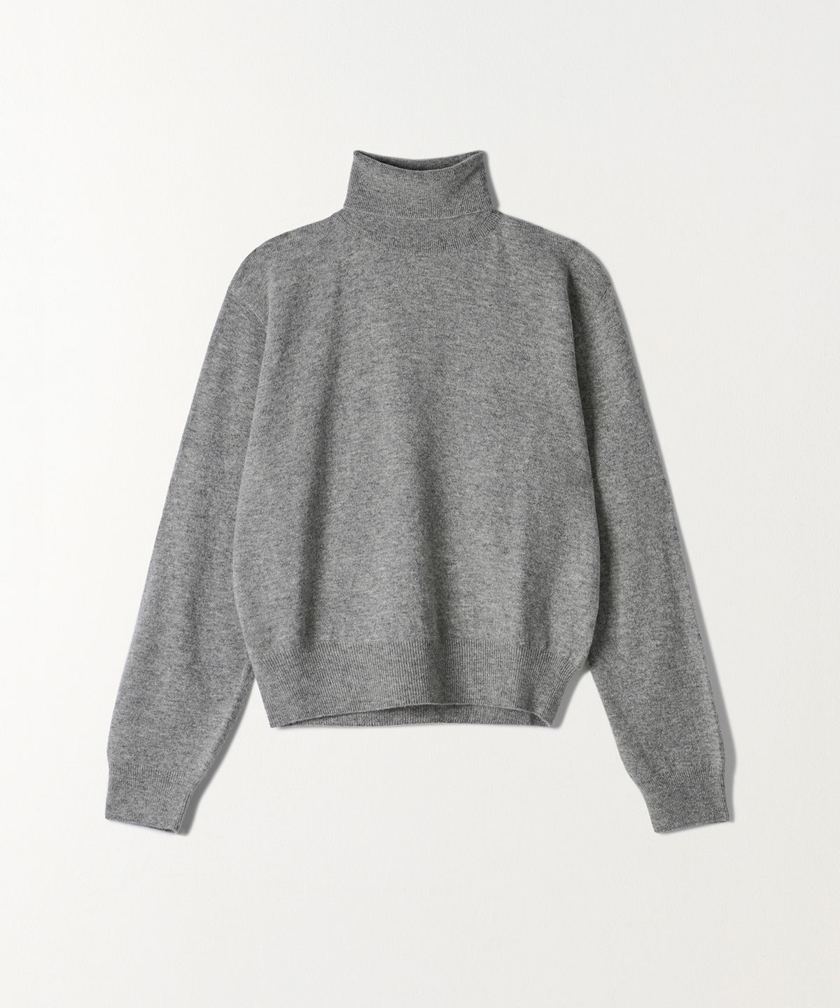 튜드먼트(TTUDEMENT) [5COLORS] WHOLEGARMENT HIGHNECK KNIT TOP