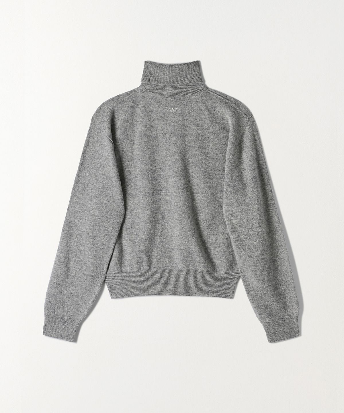 튜드먼트(TTUDEMENT) [5COLORS] WHOLEGARMENT HIGHNECK KNIT TOP