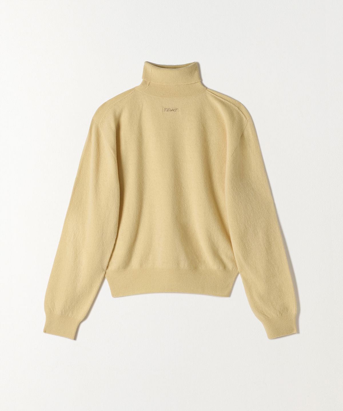 튜드먼트(TTUDEMENT) [5COLORS] WHOLEGARMENT HIGHNECK KNIT TOP