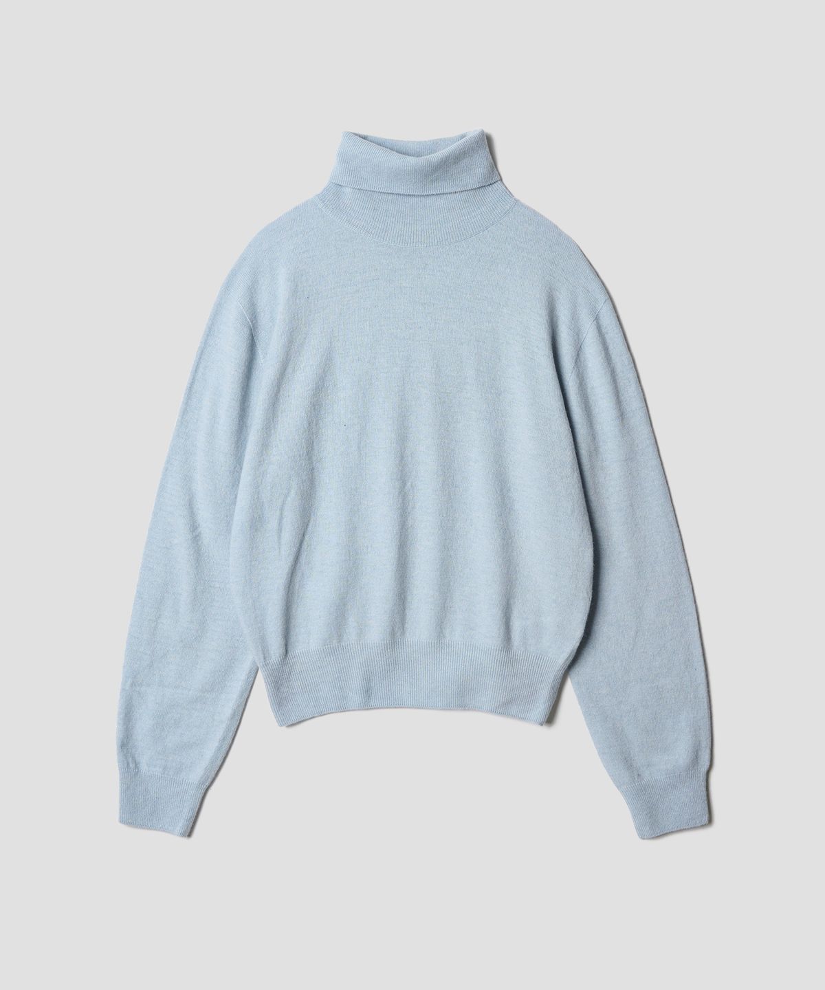 튜드먼트(TTUDEMENT) [5COLORS] WHOLEGARMENT HIGHNECK KNIT TOP