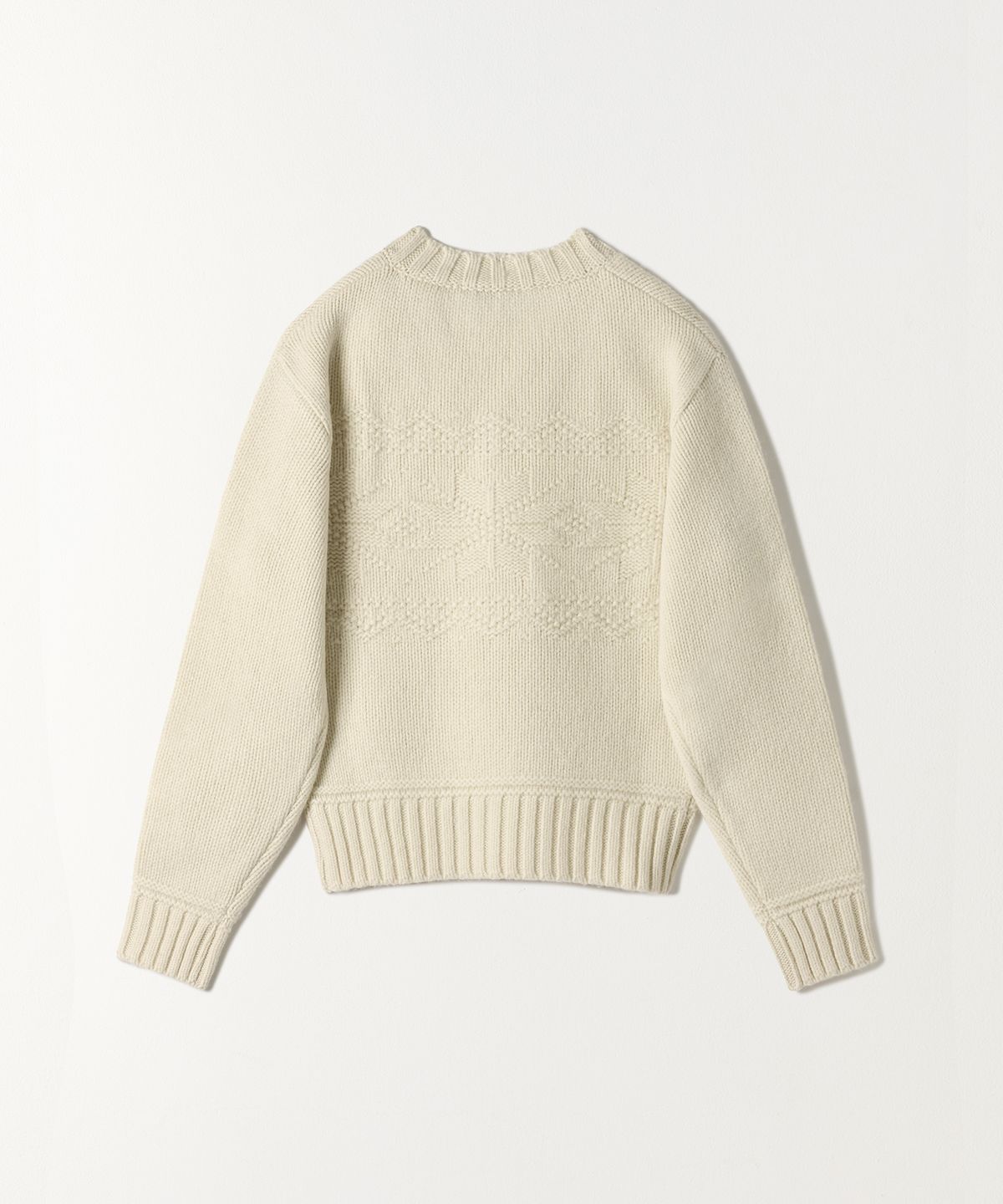 튜드먼트(TTUDEMENT) [3COLORS] SNOWFLAKE KNIT PULLOVER