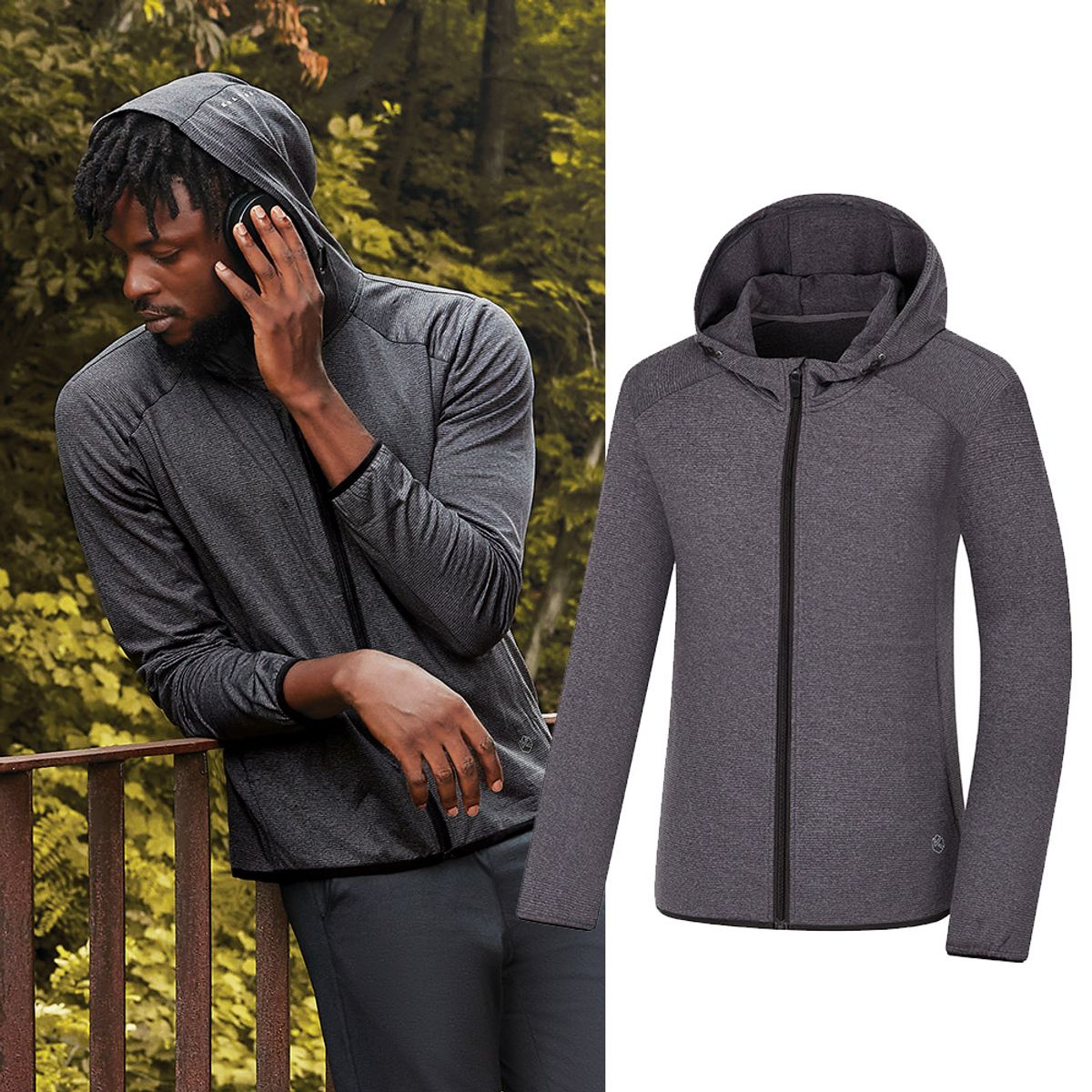 콜핑(KOLPING) 남성 가을 후드집업 자켓 라투 KRJ0639M