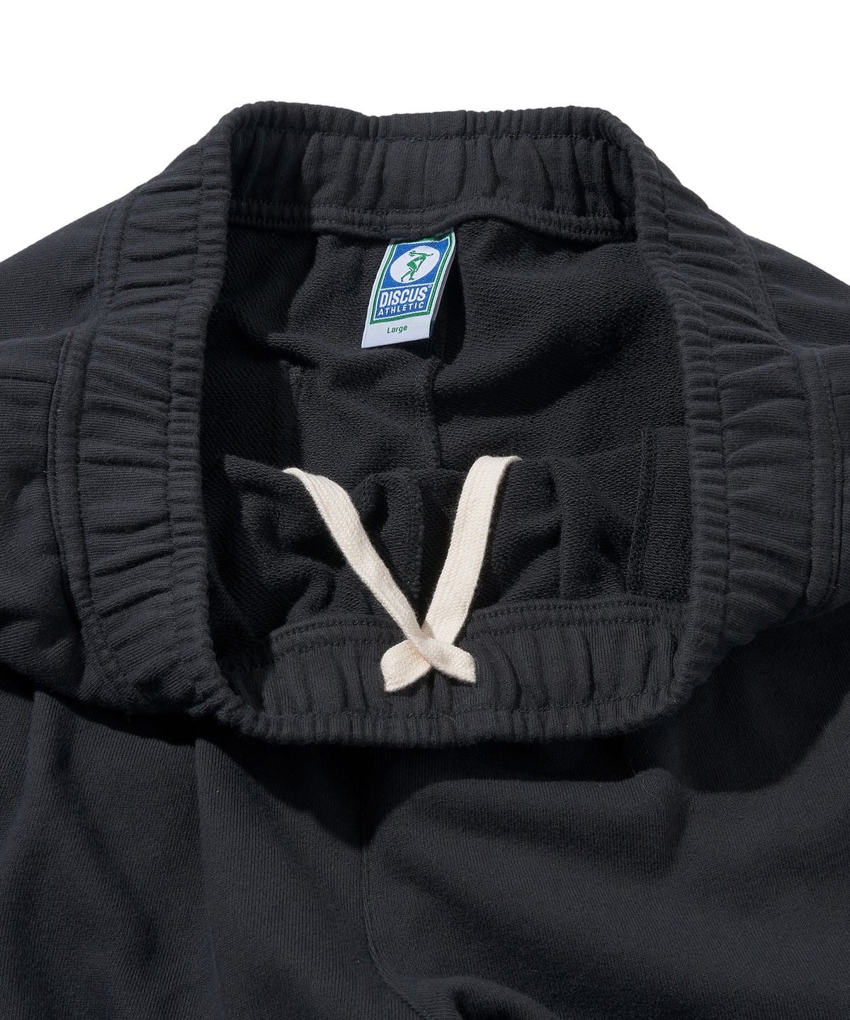디스커스 애슬레틱(DISCUS ATHLETIC) [2COLORS] 투턱 와이드 스웨트 팬츠