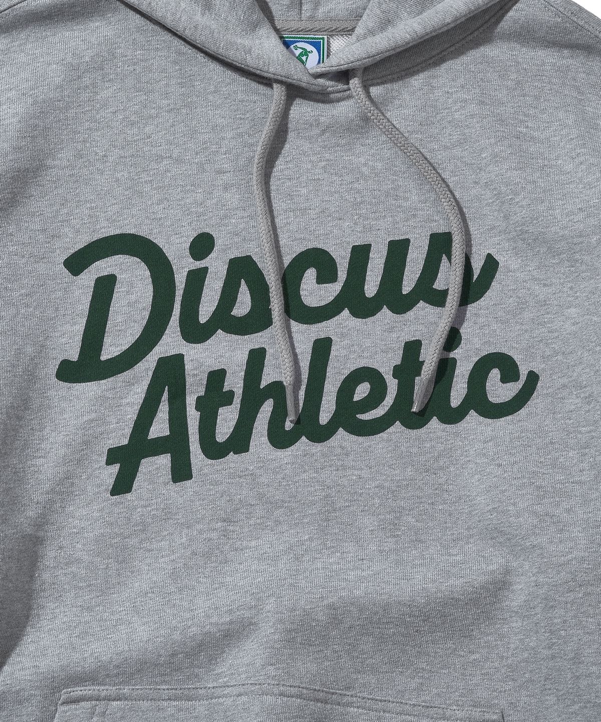 디스커스 애슬레틱(DISCUS ATHLETIC) [2COLORS] 오버 핏 로고 후디