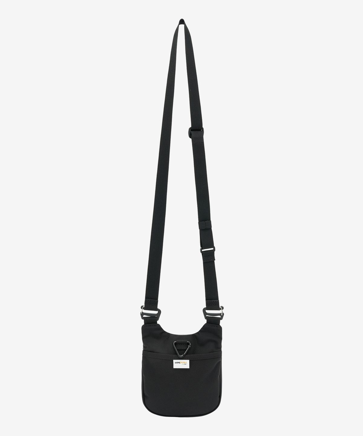 인사일런스(INSILENCE) [MERLOT] Cordura Cross Bag BLACK