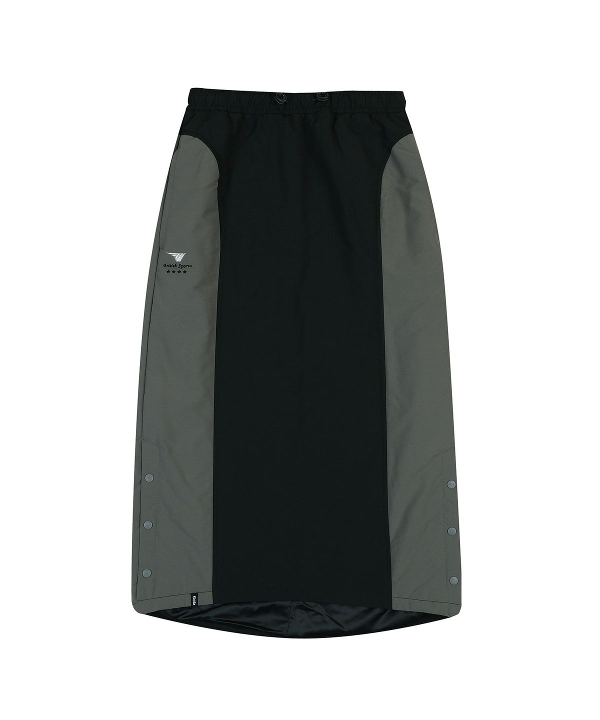 골라(GOLA) W ACTIVE PADDED SKIRT [BLACK]