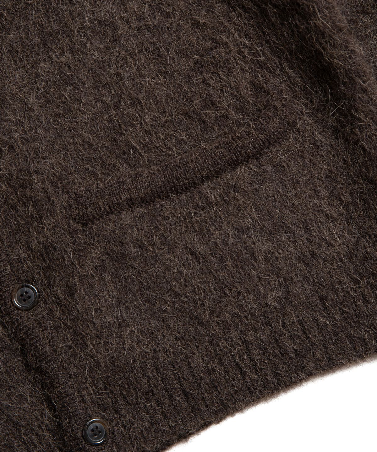 와일드 브릭스(WILD BRICKS) W22 BS CARDIGAN (dark brown)