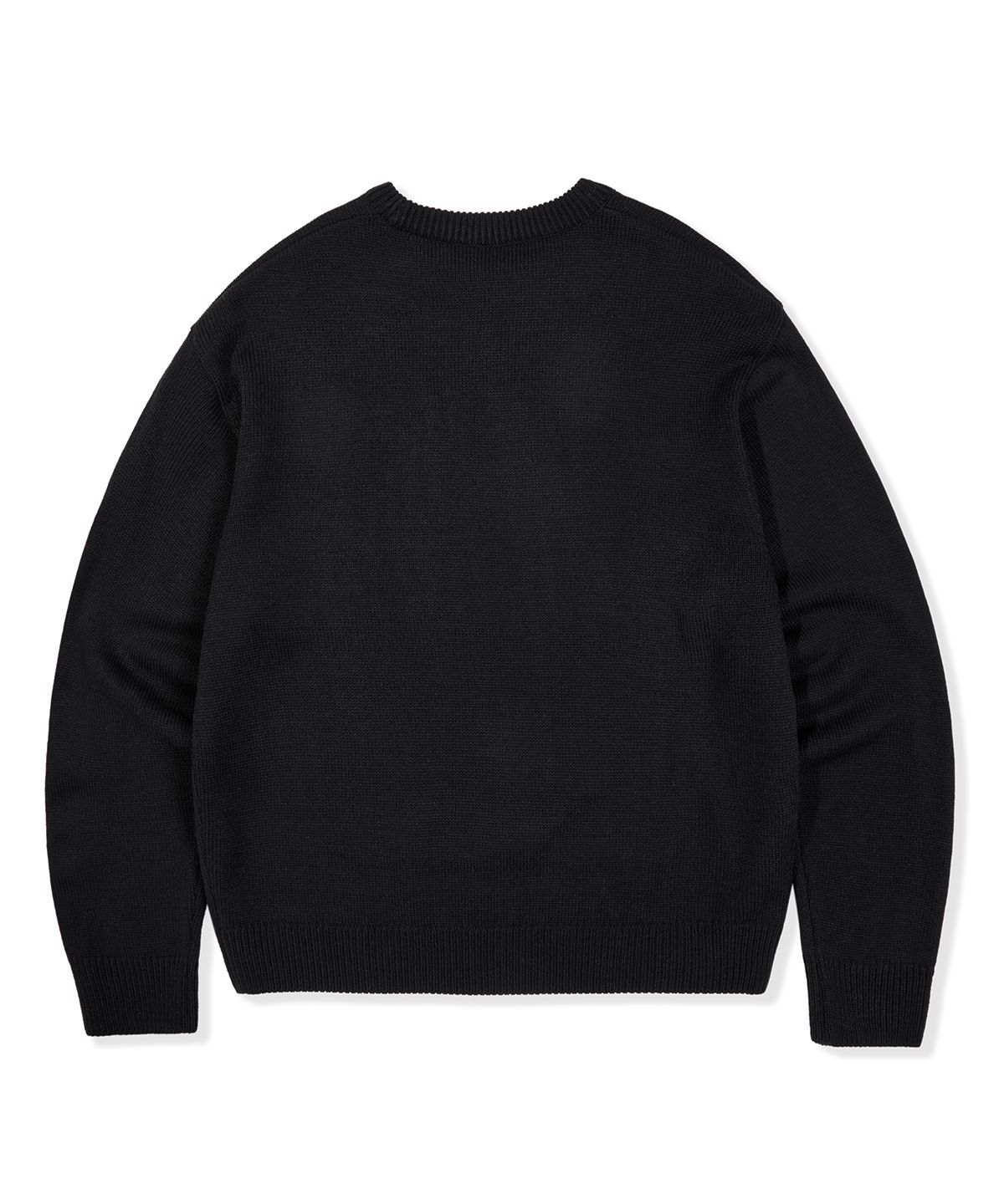 캑터스도넛마켓(CACTUSDONUTMARKET) CDM Basic Logo Sweater - Black