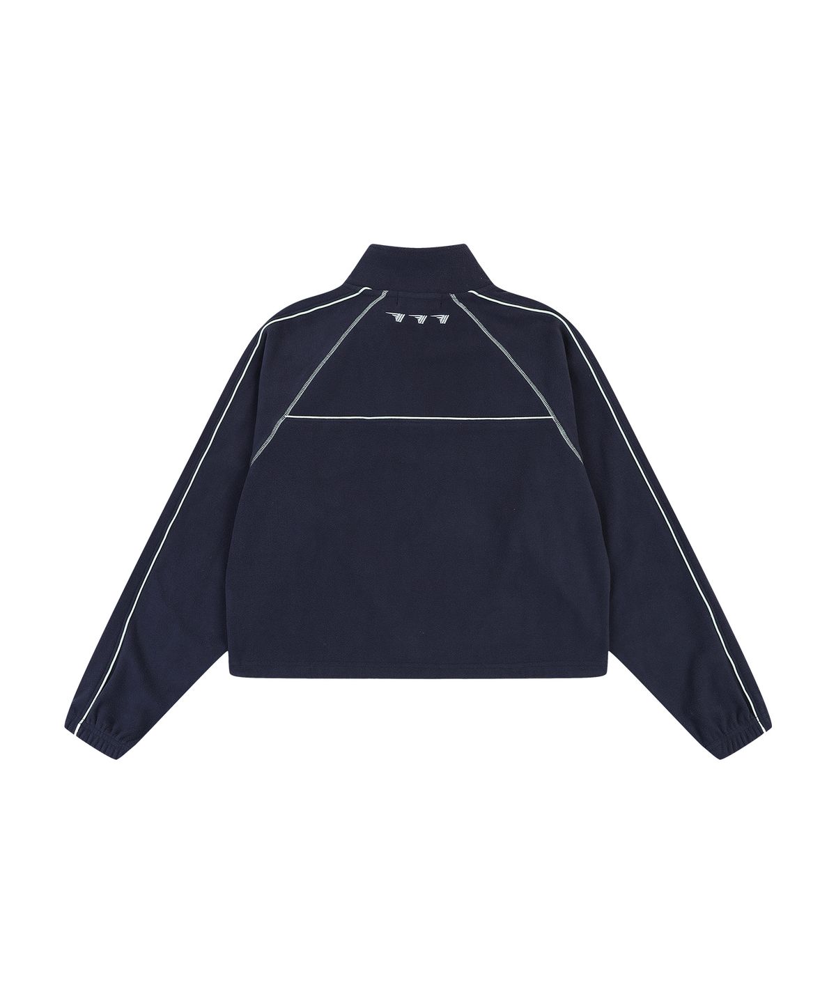 골라(GOLA) W COLOR MIXED FLEECE HALF ZIP-UP [NAVY]
