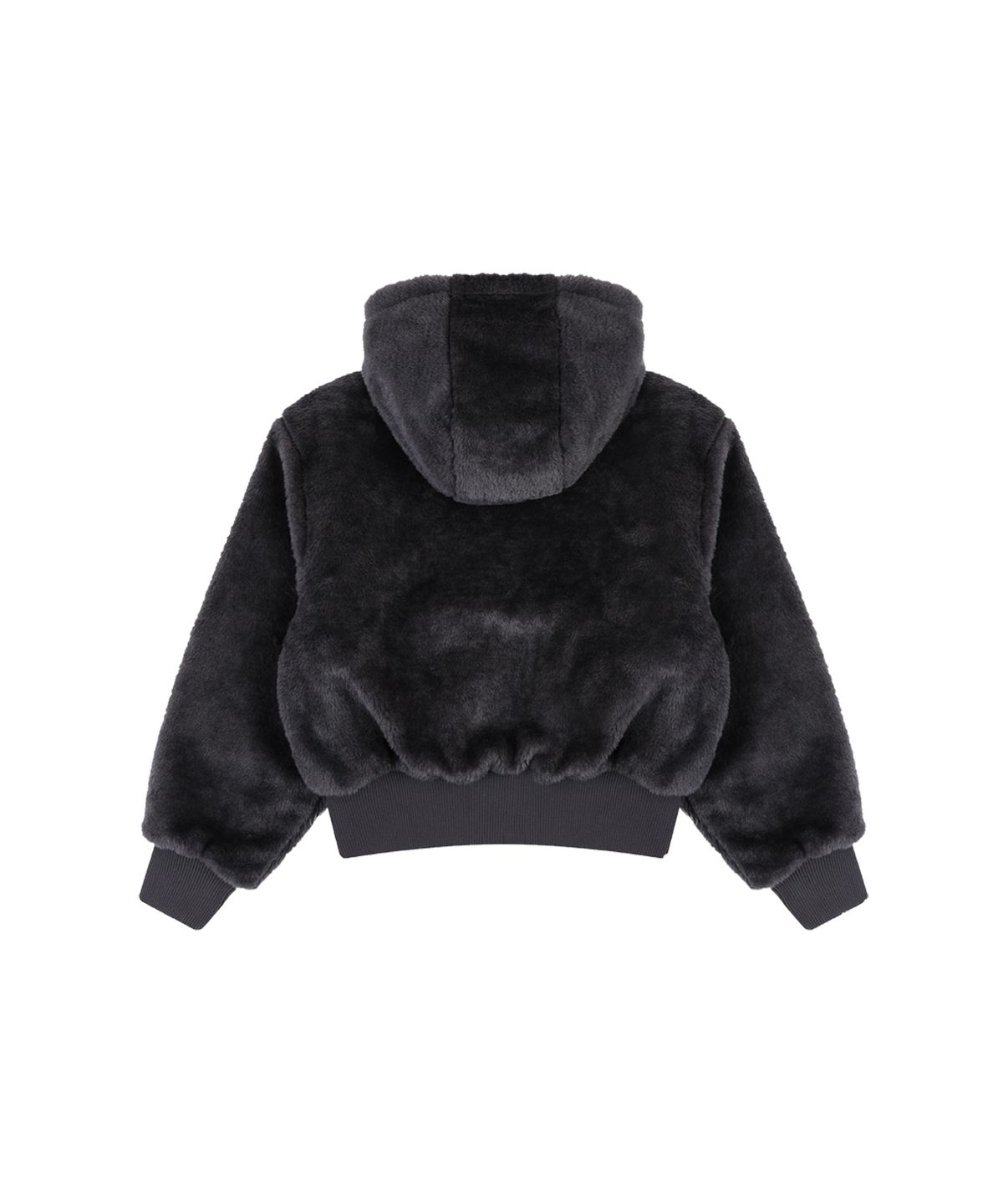 골라(GOLA) W FAUX FUR PADDED JUMPER [CHARCOAL]
