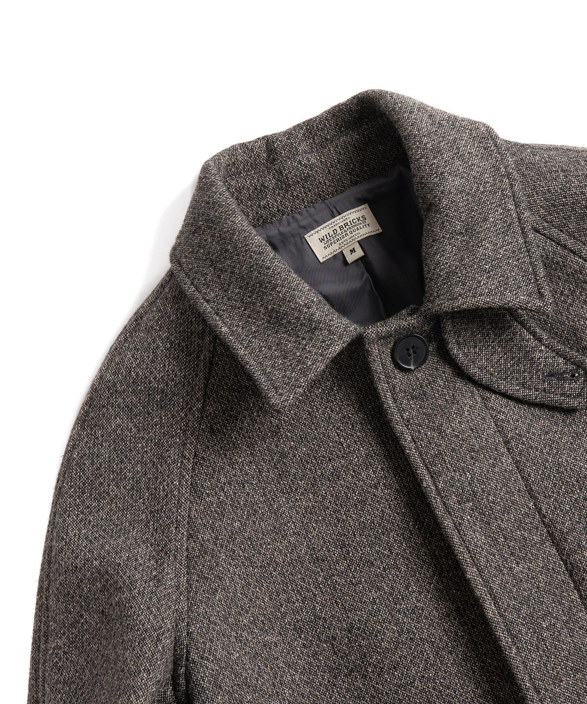 와일드 브릭스(WILD BRICKS) AW OVERSIZED LIBRARY COAT (warm grey)