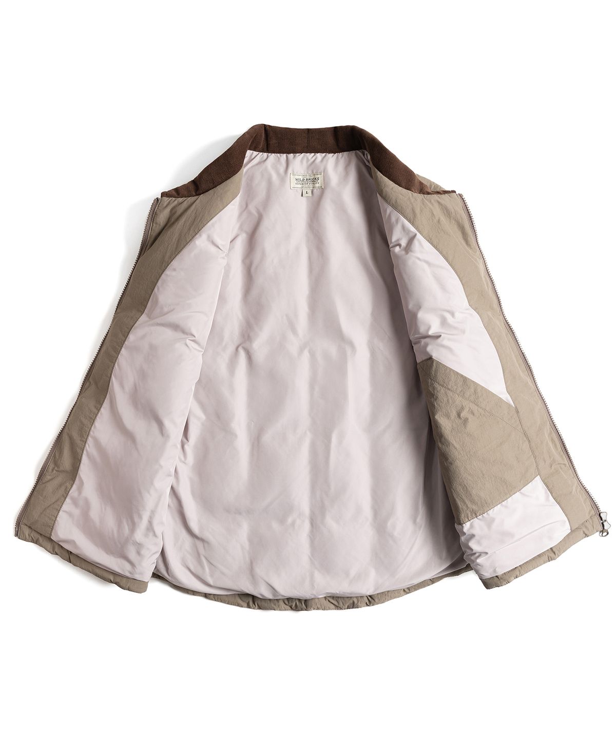 와일드 브릭스(WILD BRICKS) RP PUFFER VEST (olive)