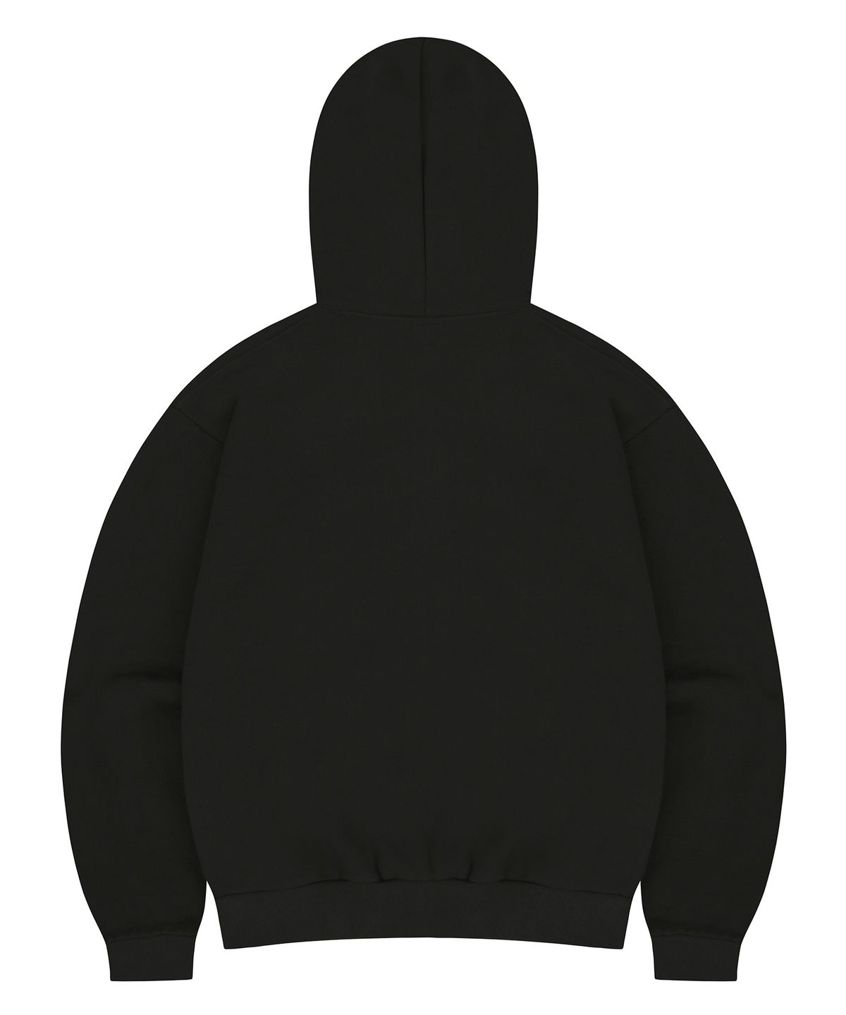 더트(DURT) DAILY ZIP UP HOODIE (BLACK)