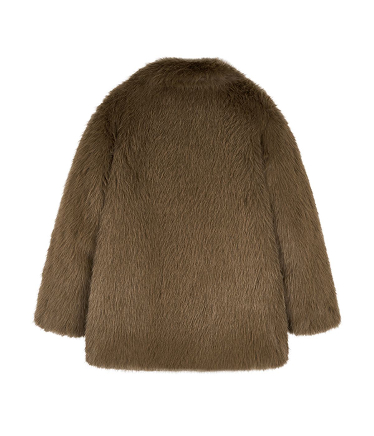 유쓰배쓰(YOUTHBATH) Bulky shaggy coat_khaki