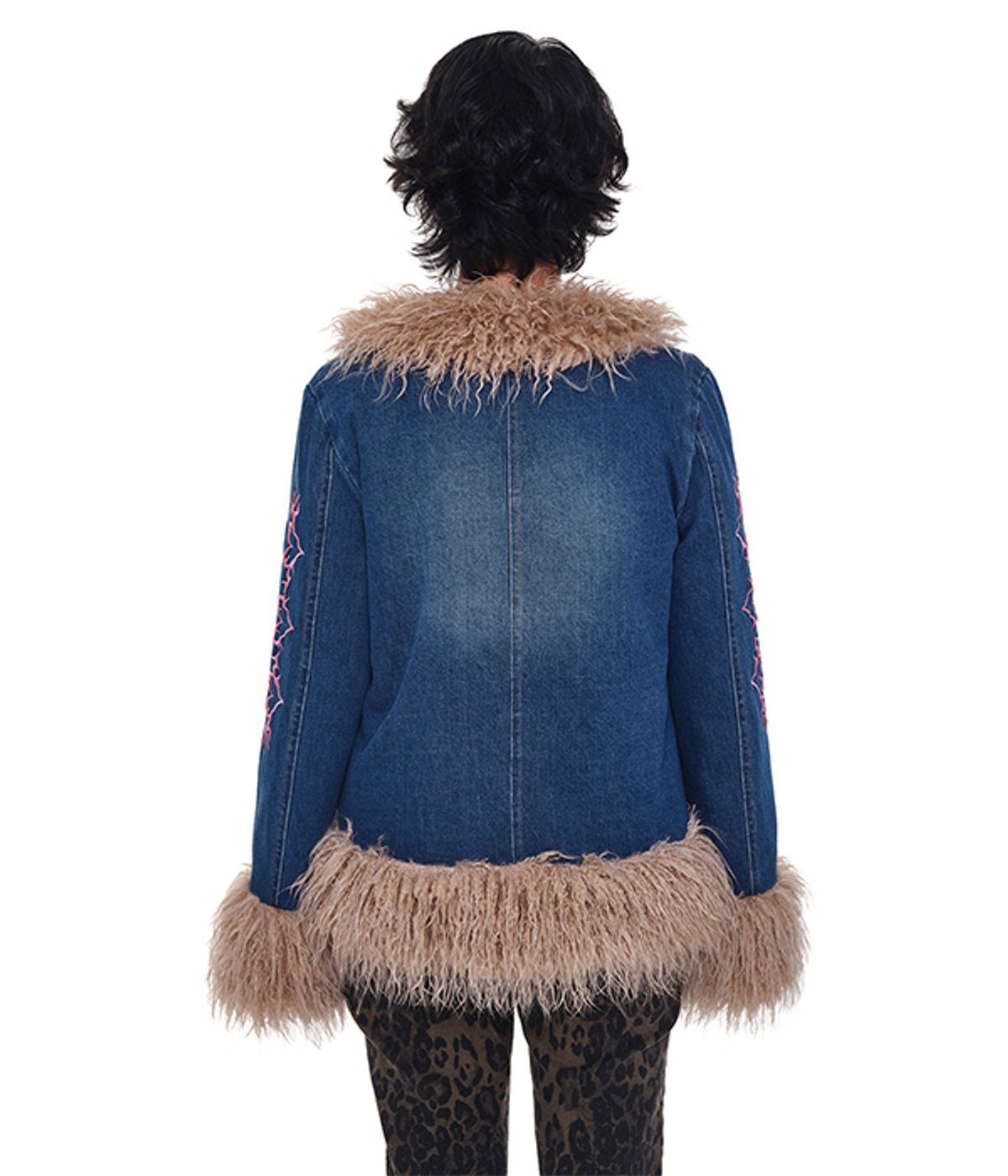 유쓰배쓰(YOUTHBATH) Fluffy washed jacket_denim