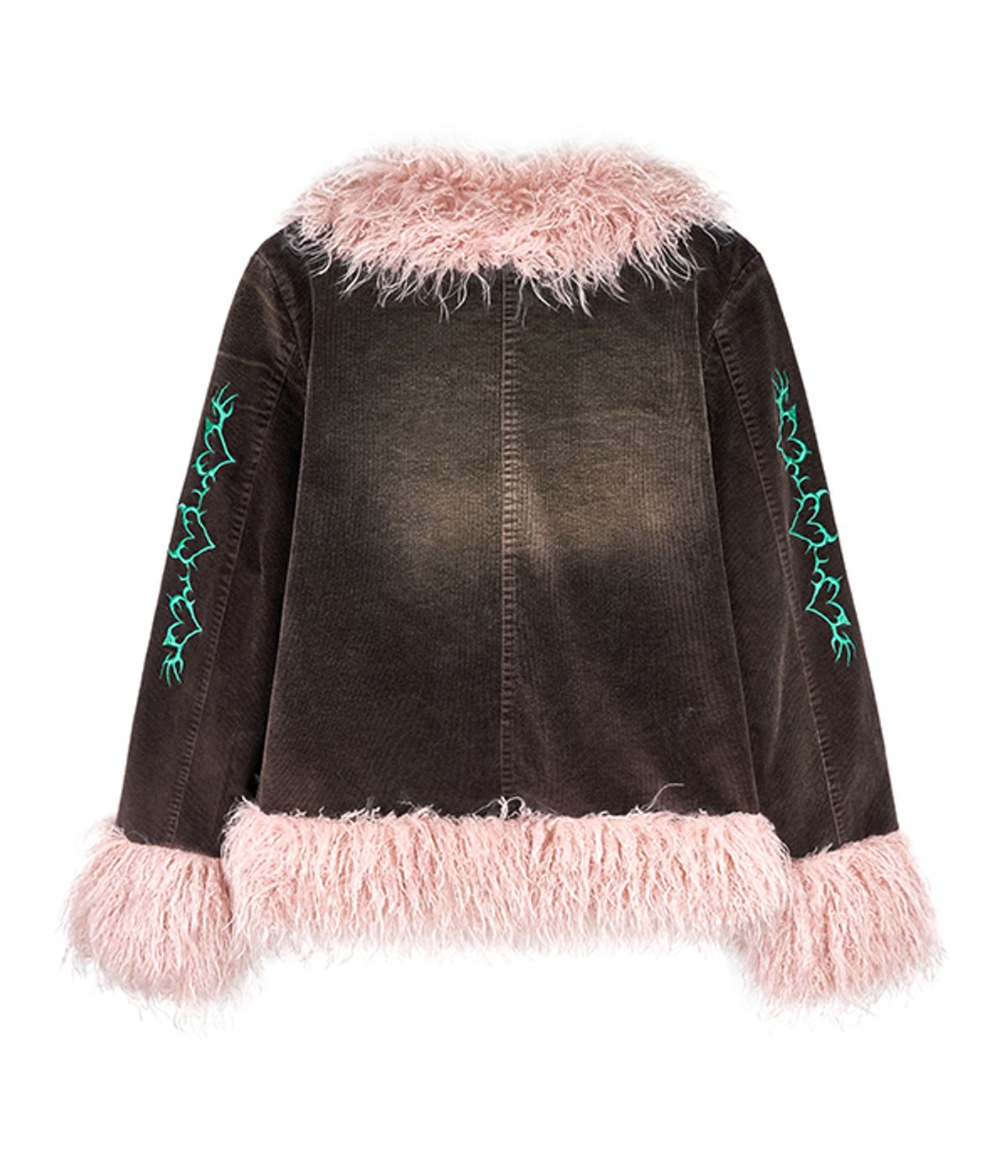 유쓰배쓰(YOUTHBATH) Fluffy washed  jacket_brown
