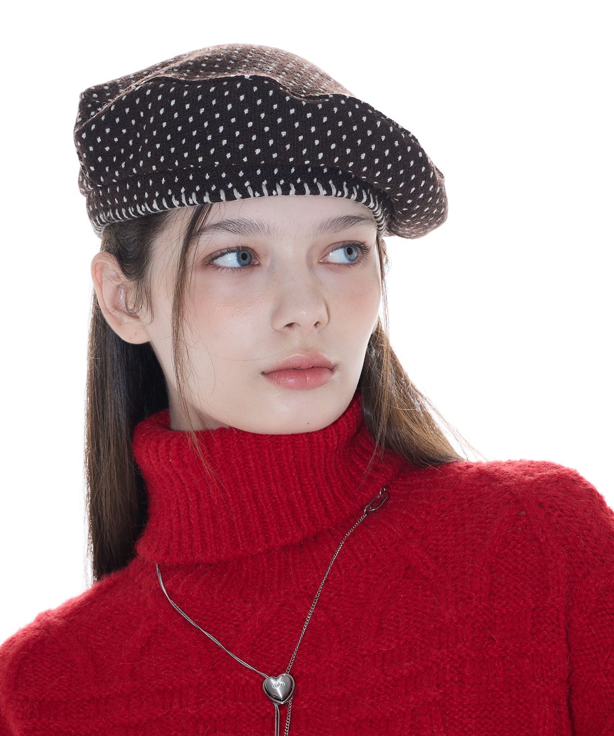 라티젠(LARTIGENT) L14 COTTON CANDY BERET(BROWN)