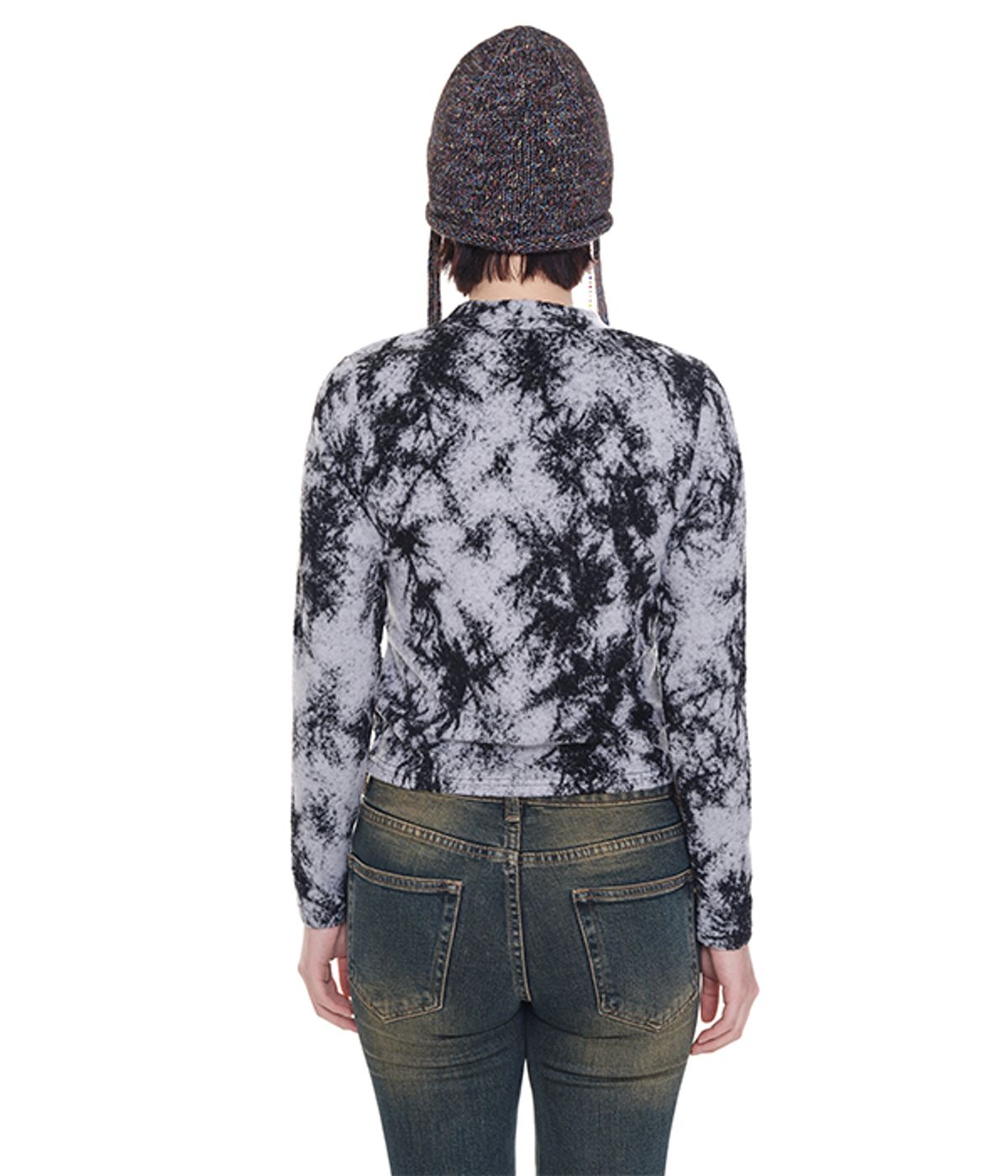 유쓰배쓰(YOUTHBATH) Rainbow star long sleeve_black