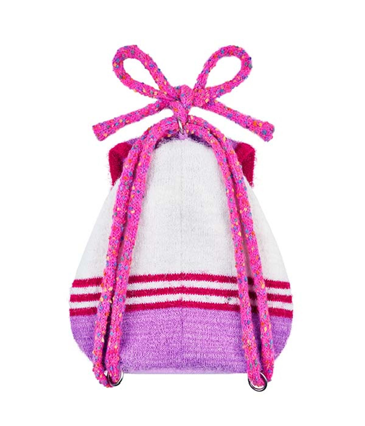 유쓰배쓰(YOUTHBATH) Star st knit back pack_white